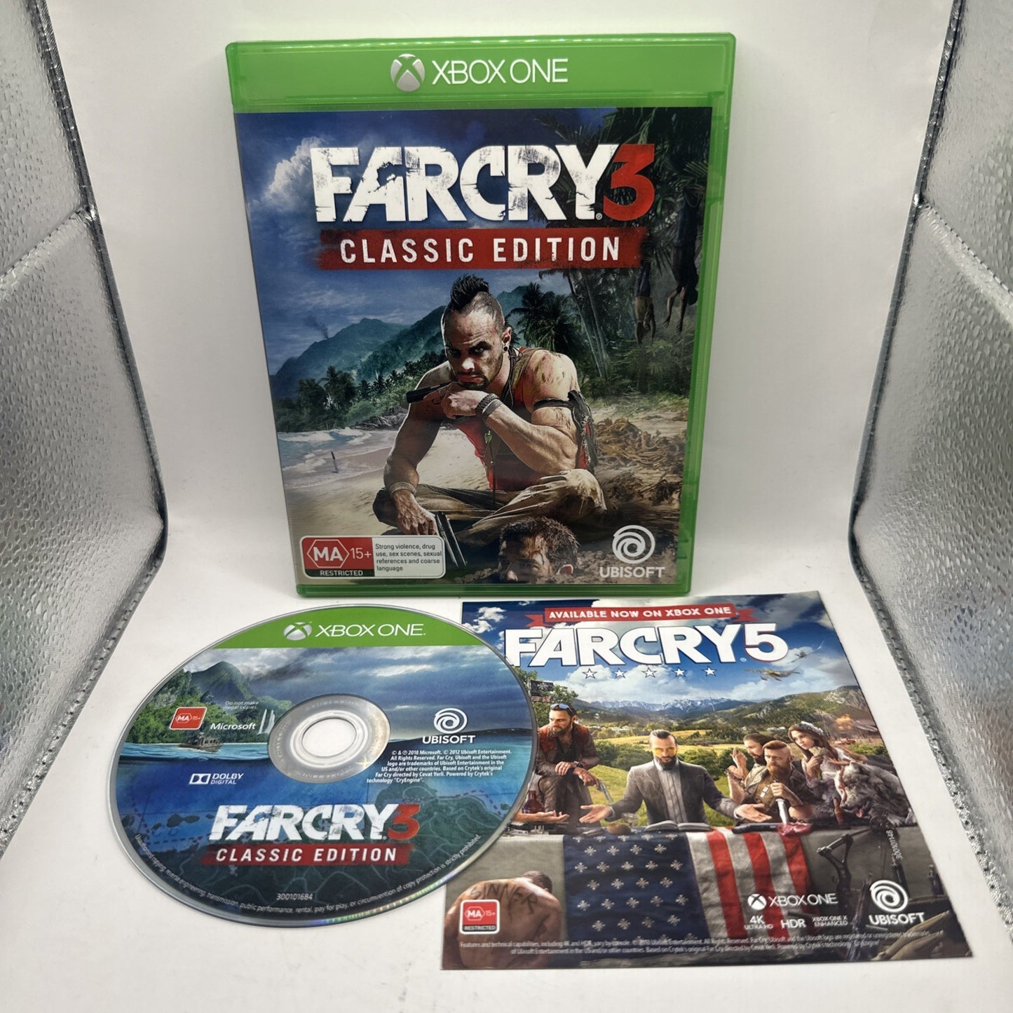 Far Cry 3 - Classic Edition • Xbox One Game (2018) Complete • PAL AUS • Ubisoft