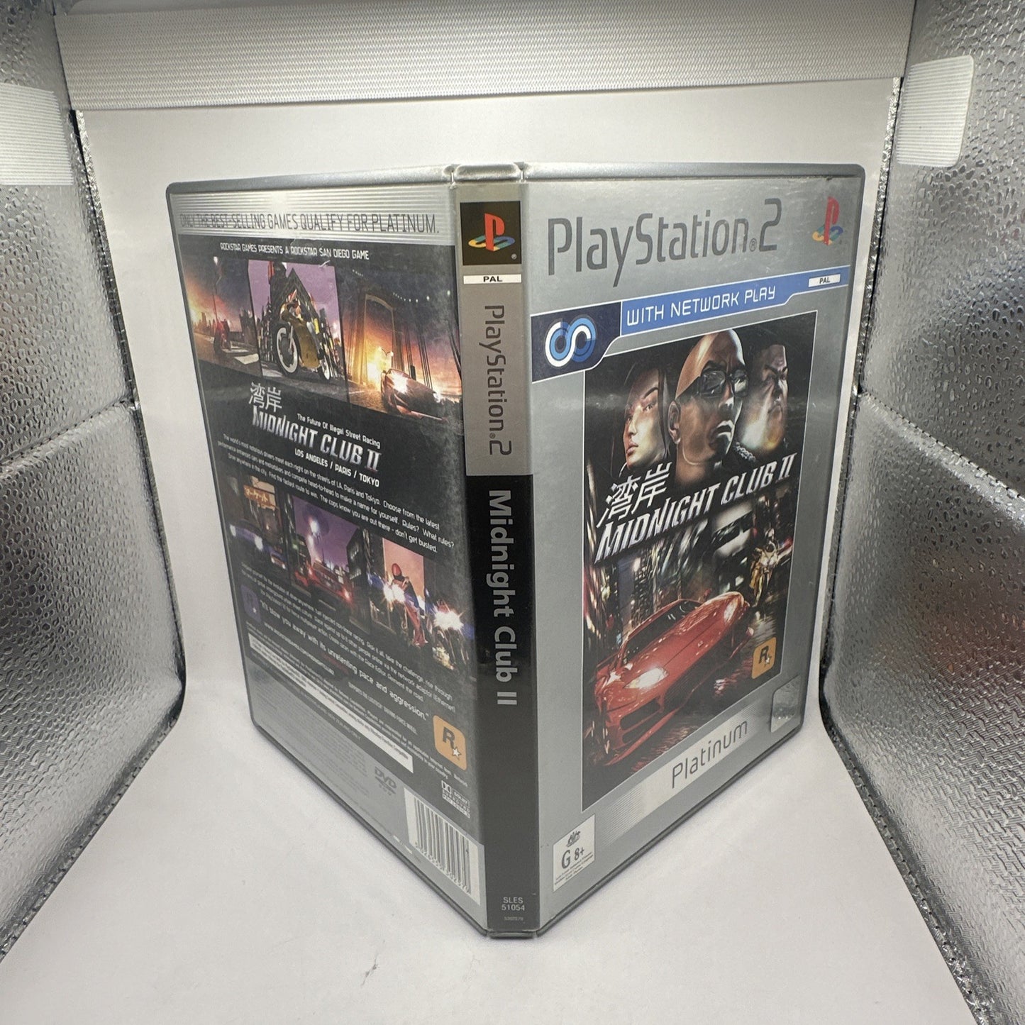 Midnight Club II • PlayStation 2 PS2 Game + Manual (2003) PAL AUS Car Racing CIB