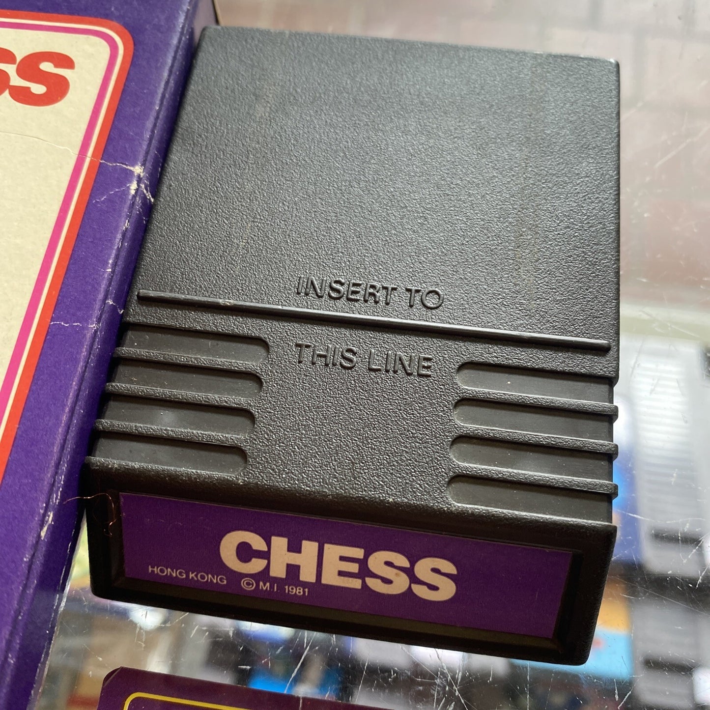 USCF Chess Intellivision Game In Box (1982) Only 1 Overlay Included • BOXED