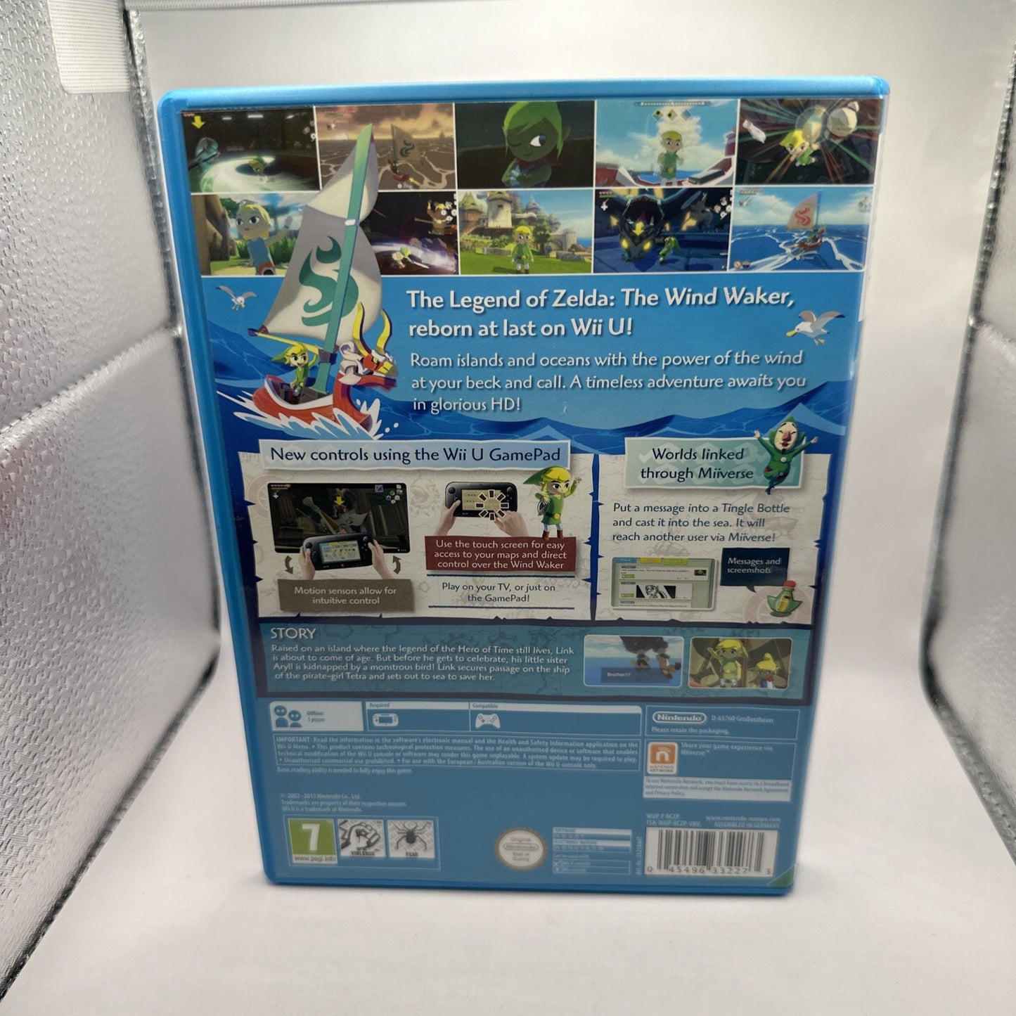 The Legend of Zelda: The Wind Waker HD • Nintendo Wii U Game (2013) PAL Complete