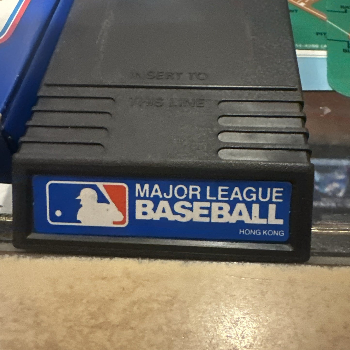 Baseball • Mattel Intellivision Game In Box + Manual (1979) Complete • MLB Major