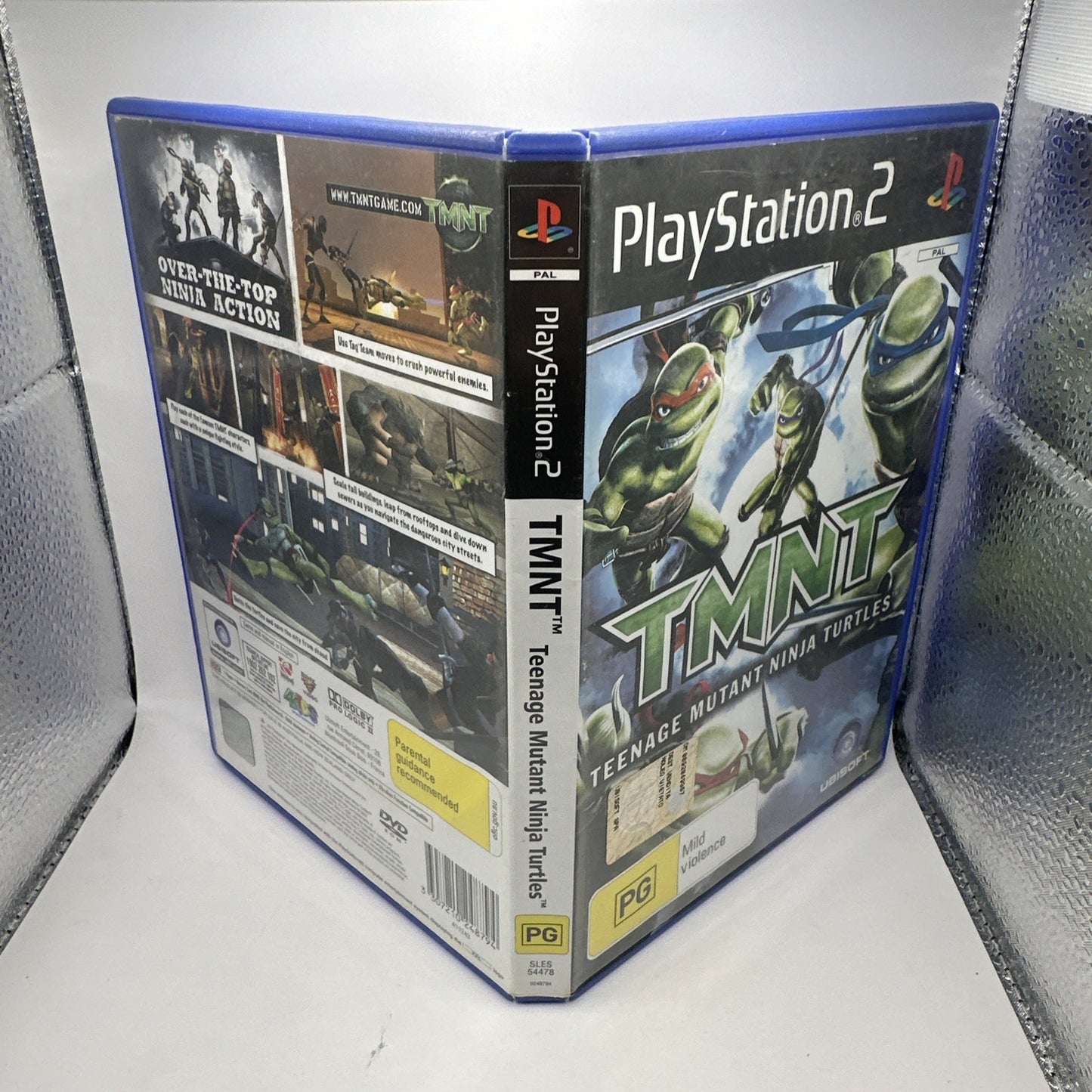 TMNT Teenage Mutant Ninja Turtles • PlayStation 2 PS2 Game (2007) PAL AUS