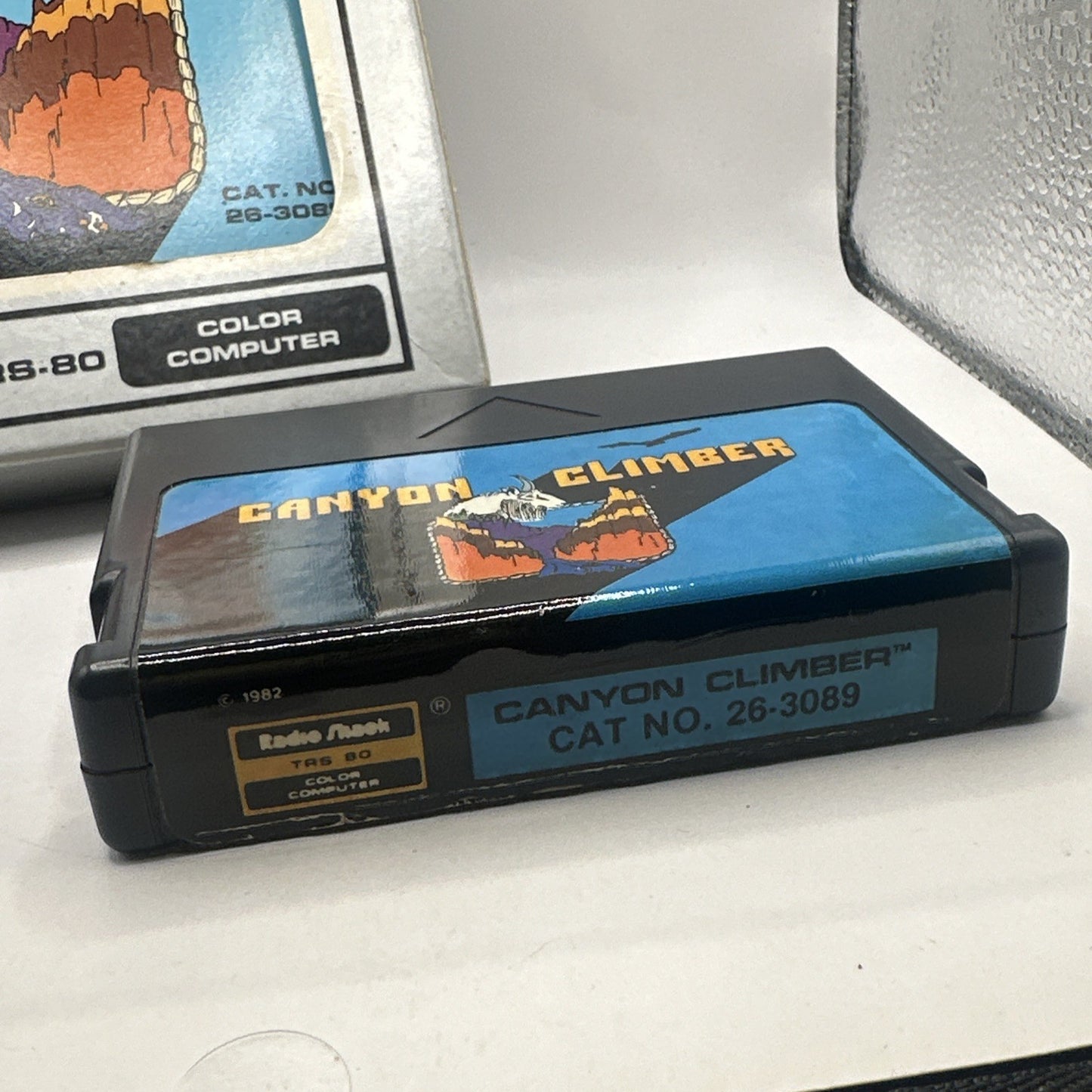 Canyon Climber • Tandy TRS-80 Game In Box + Manual (1982) PAL AUS Complete Boxed