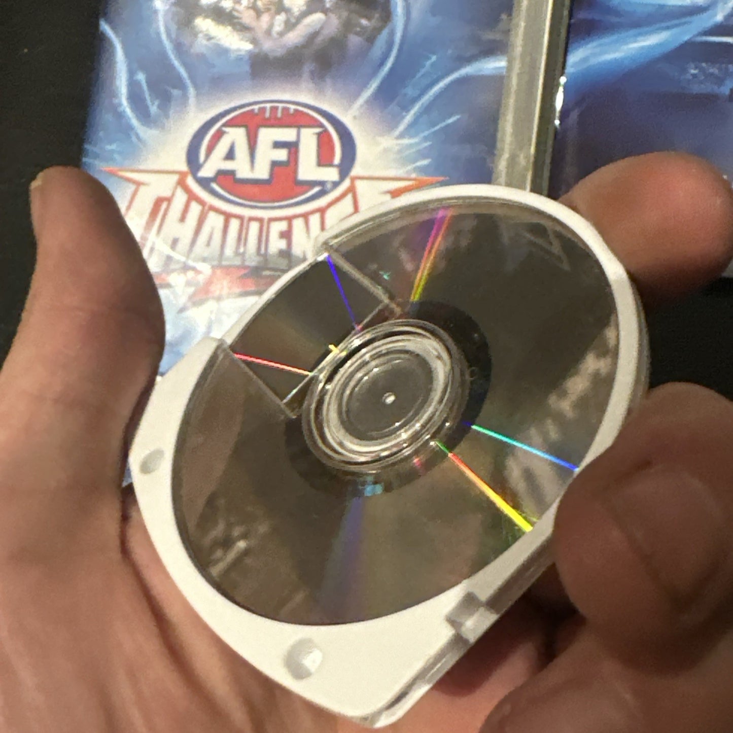 AFL Challenge • Sony PSP PlayStation Portable Game + Manual (2009) Aussie Rules