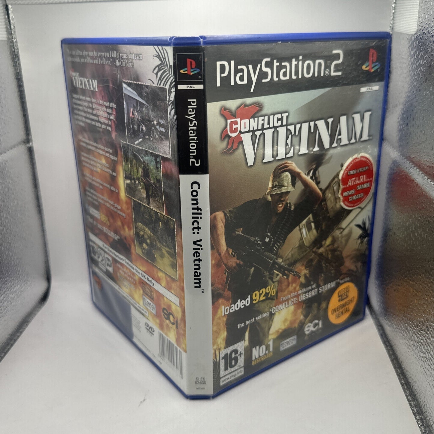 Conflict: Vietnam • PlayStation 2 PS2 Game + Manual (2004) PAL • CIB • EX-RENTAL