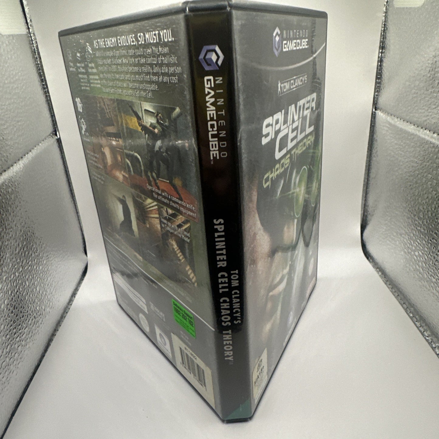 Tom Clancy's Splinter Cell: Chaos Theory • Nintendo Gamecube Game + Manual • PAL