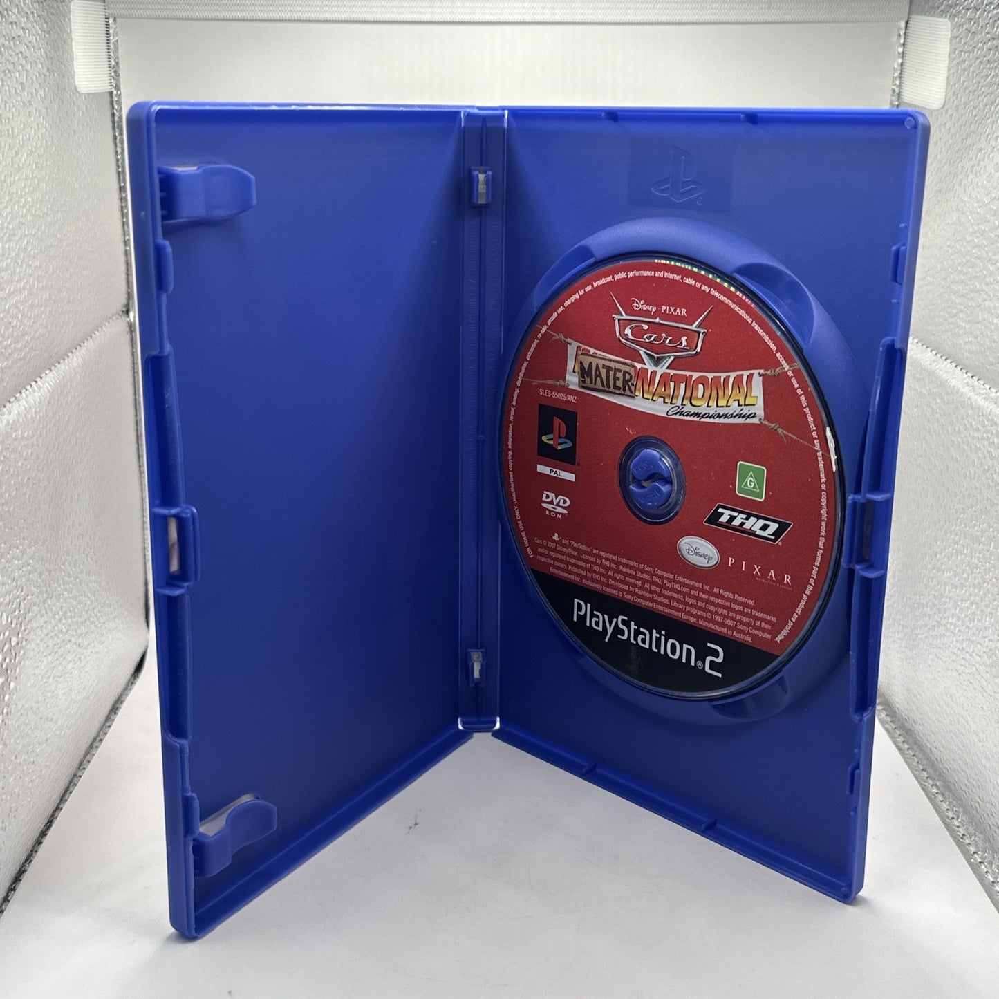 Cars Mater-National Championship • PlayStation 2 PS2 Game (2007) PAL AUS • THQ