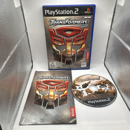 Transformers • Playstation 2 PS2 Game + Manual (2004) PAL AUS • Complete • Atari