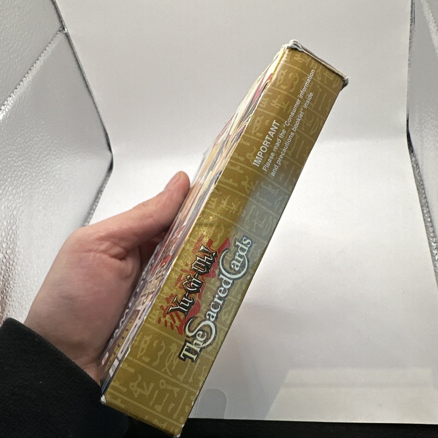 Yu-Gi-Oh The Sacred Cards • Nintendo Gameboy Advance GBA + Box + Manual • Boxed