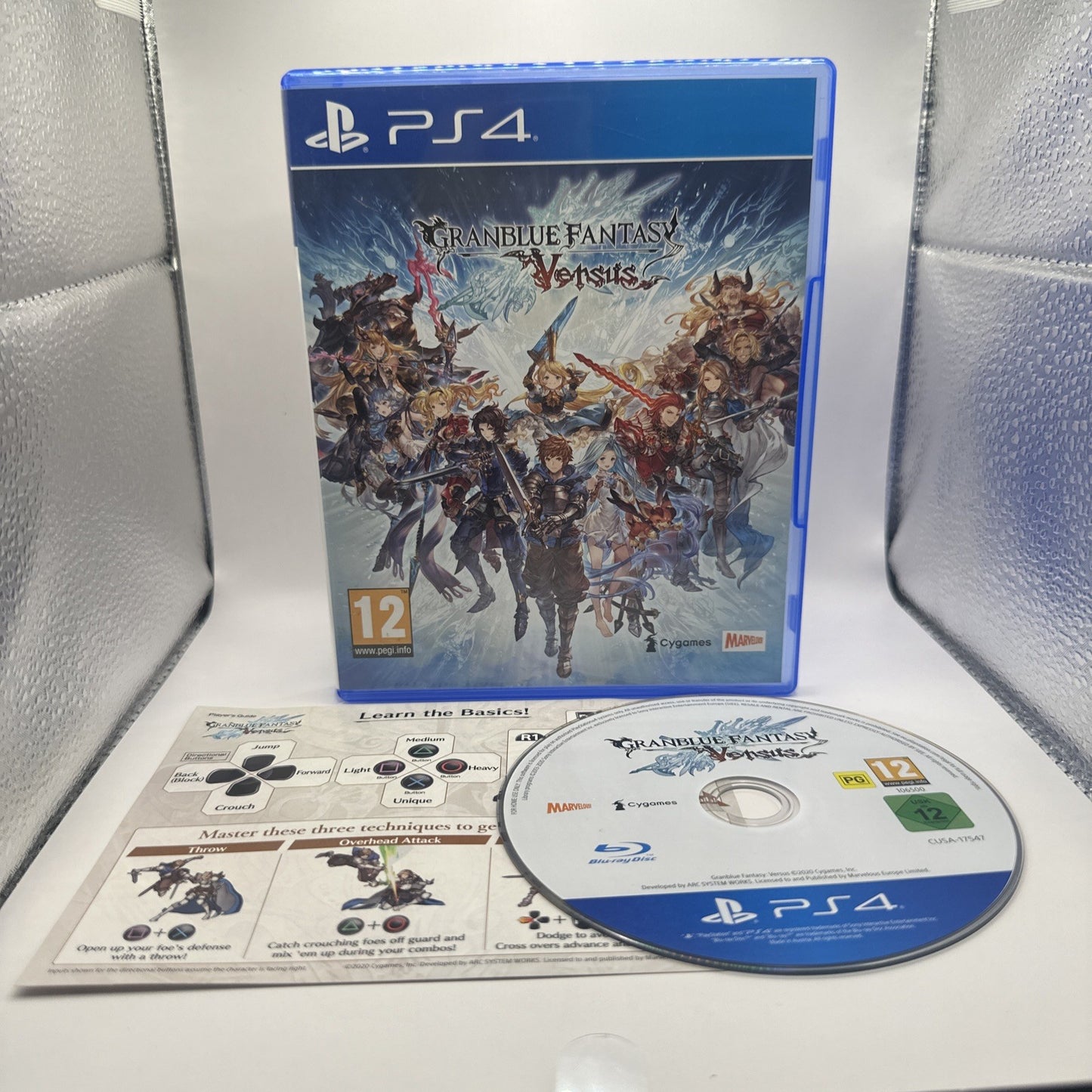 Granblue Fantasy: Versus • Sony PlayStation 4 PS4 (2020) PAL PEGI • Fighting