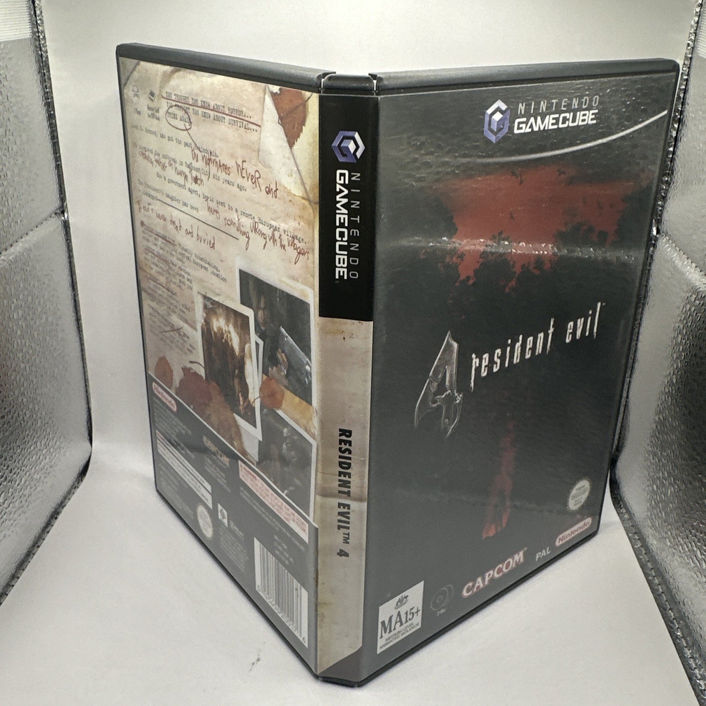 Resident Evil 4 • Nintendo GameCube Game + Manual (2005) PAL AUS • Complete CIB