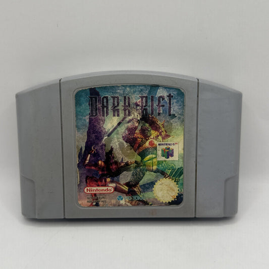 Dark Rift • Nintendo 64 N64 Game (1997) PAL • Cartridge Only *Label Damage*