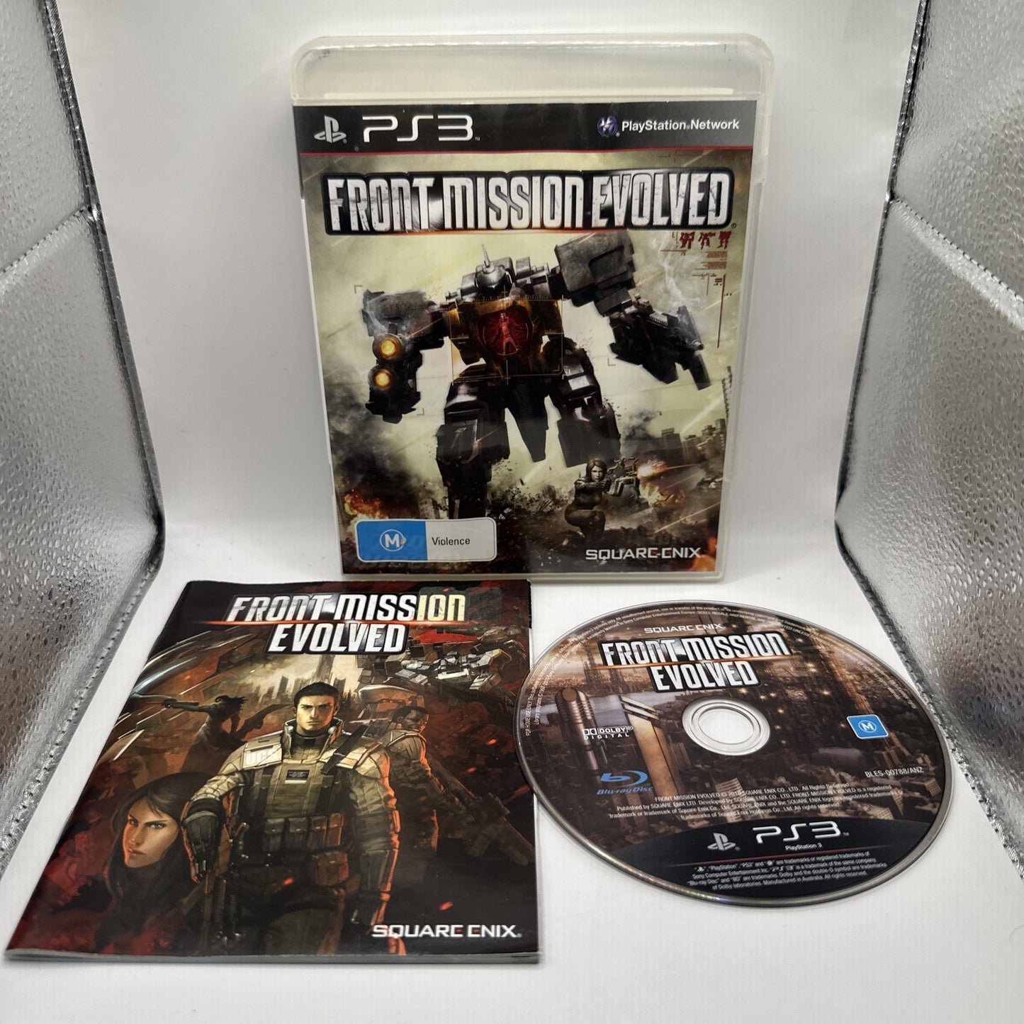 Front Mission Evolved • Playstation 3 PS3 Game + Manual (2010) AUS • Complete