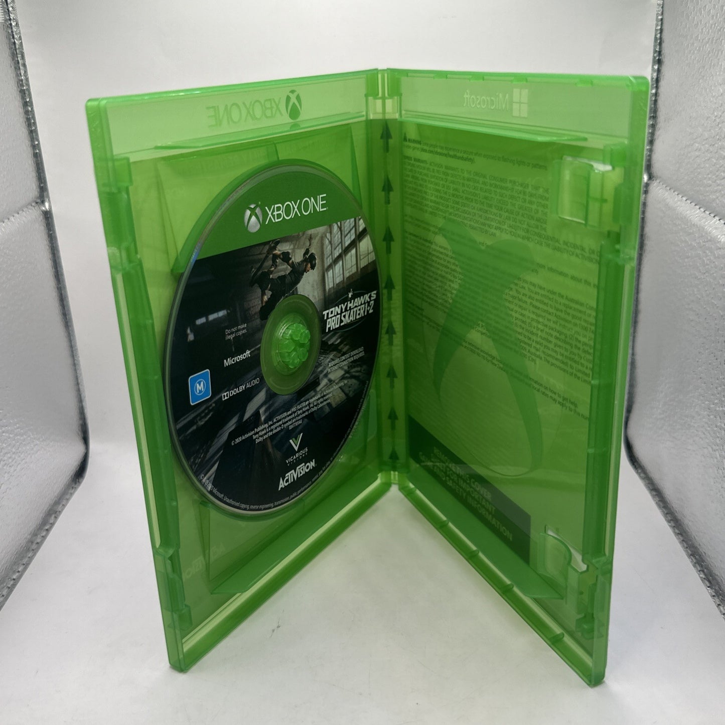 Tony Hawk's Pro Skater 1 & 2 • Xbox One Game (2020) PAL AUS • Skateboarding