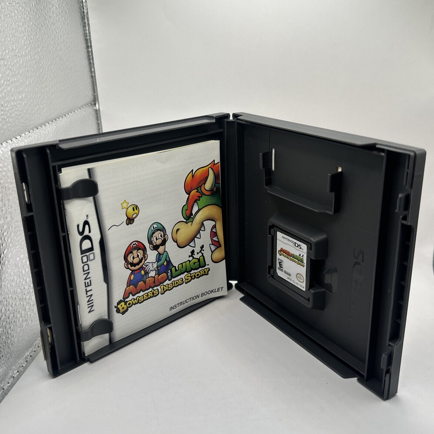 Mario & Luigi Bowser's Inside Story • Nintendo DS Game + Manual (2009) Complete