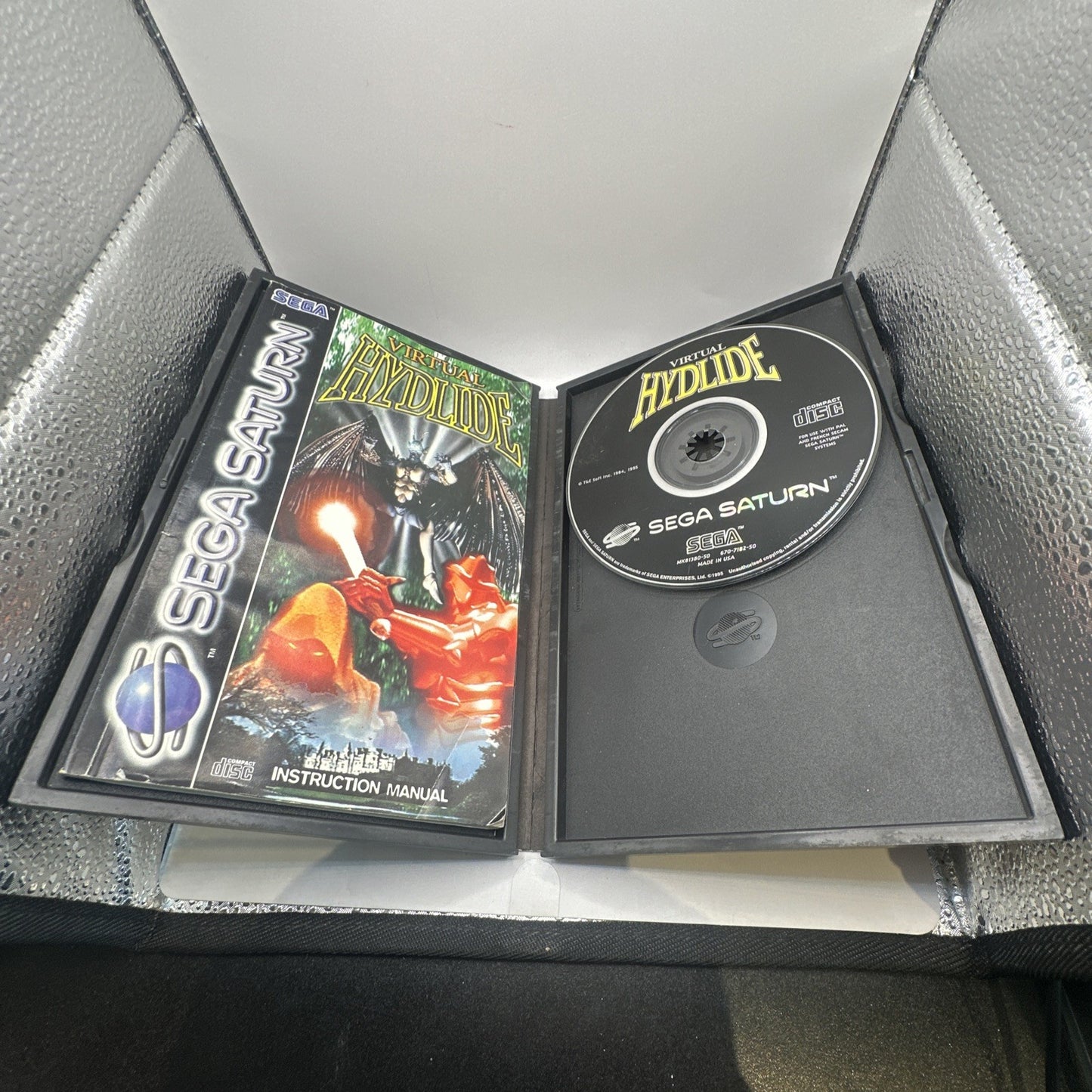 Virtual Hydlide • Sega Saturn Game + Manual (1995) PAL • Complete • Action RPG