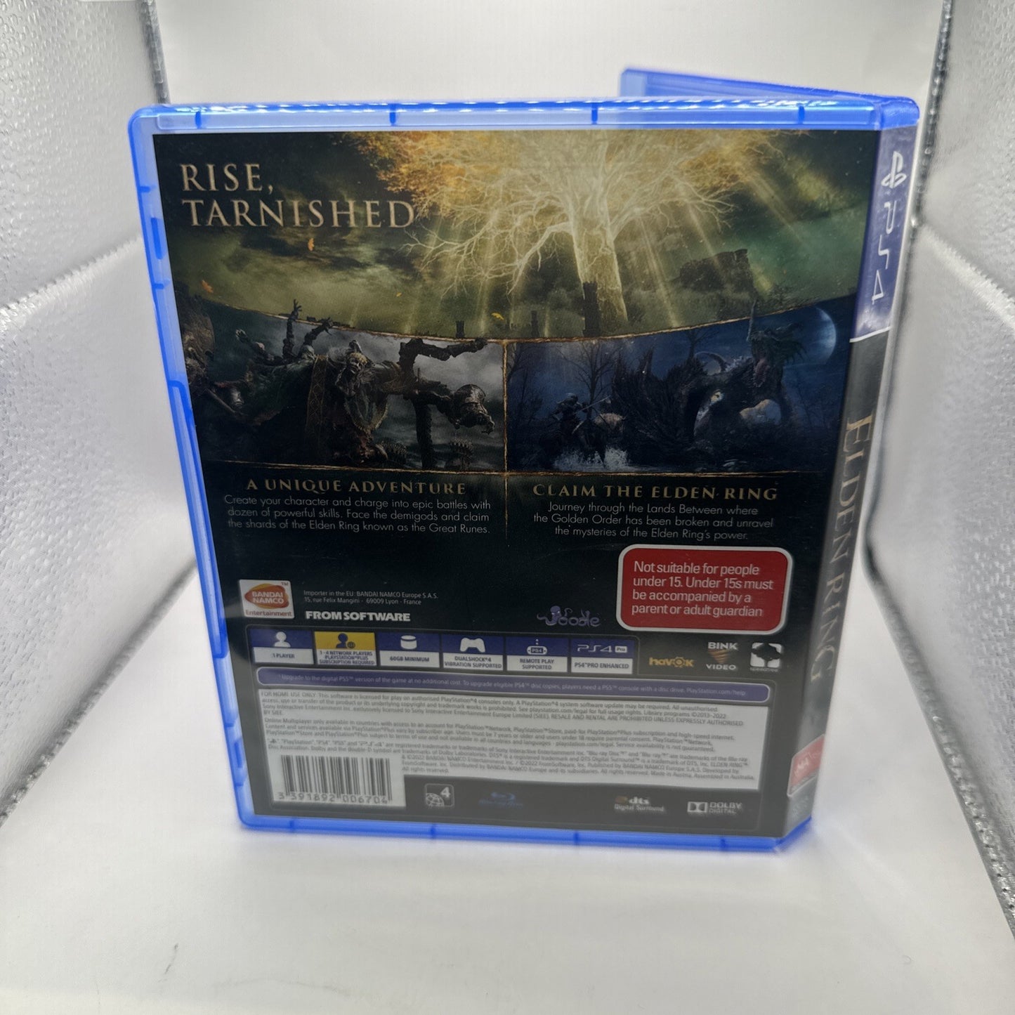 Elden Ring • PlayStation 4 PS4 Game (2022) Complete • AUS