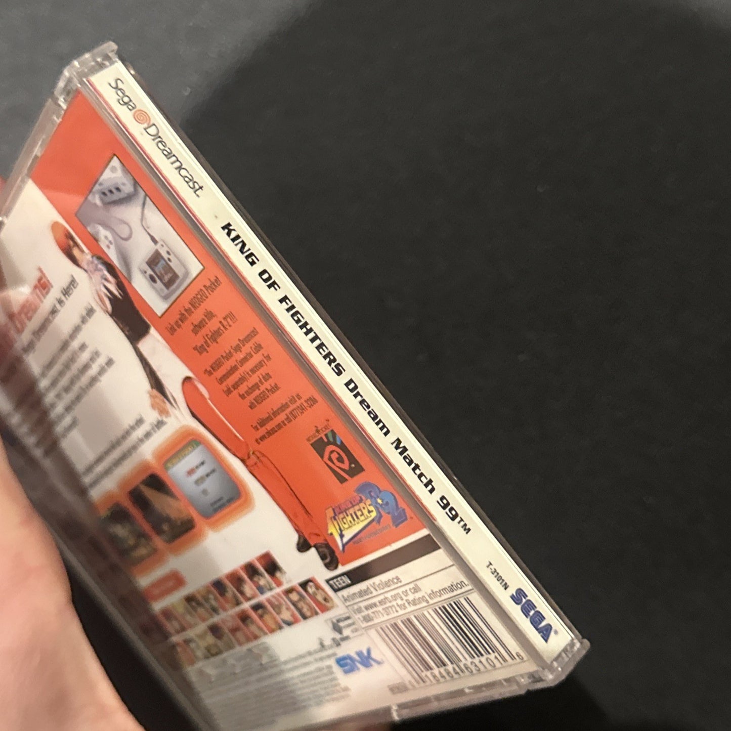 The King of Fighters: Dream Match 1999 • Sega Dreamcast Game • NTSC-U • Complete