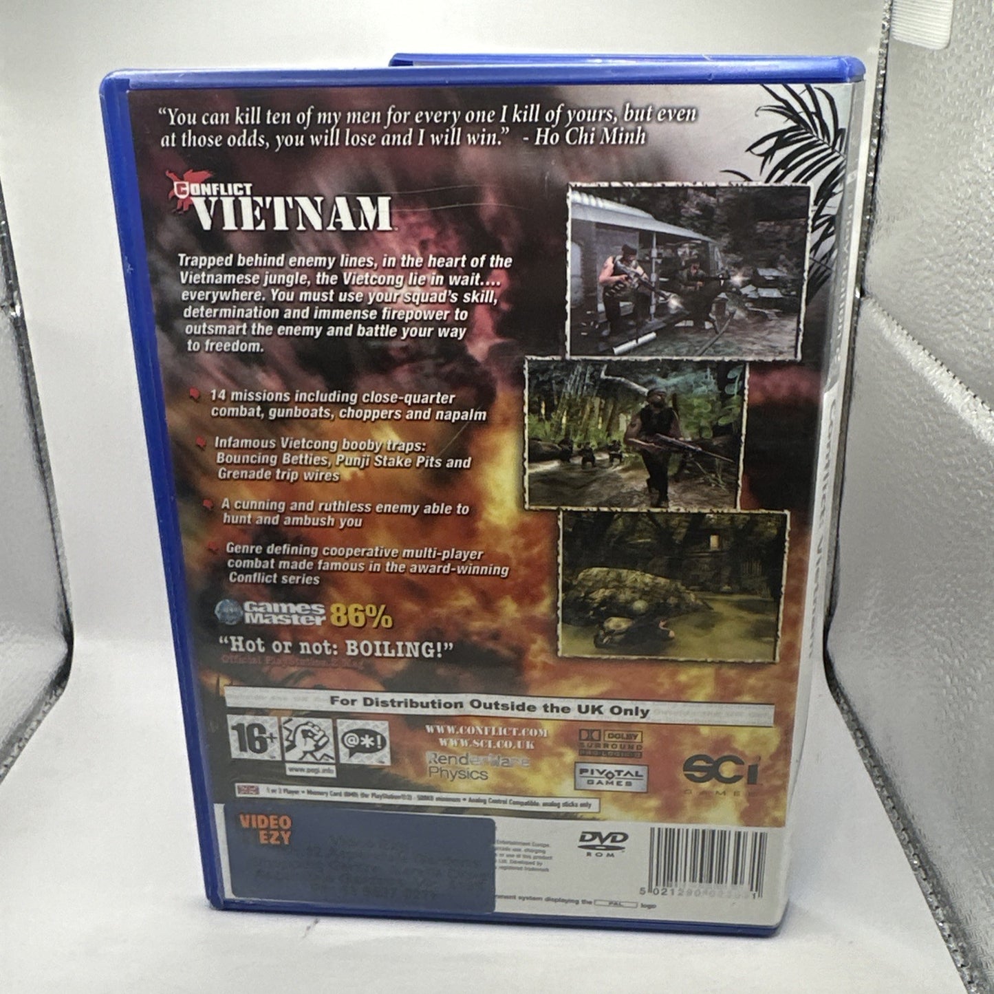 Conflict: Vietnam • PlayStation 2 PS2 Game + Manual (2004) PAL • CIB • EX-RENTAL