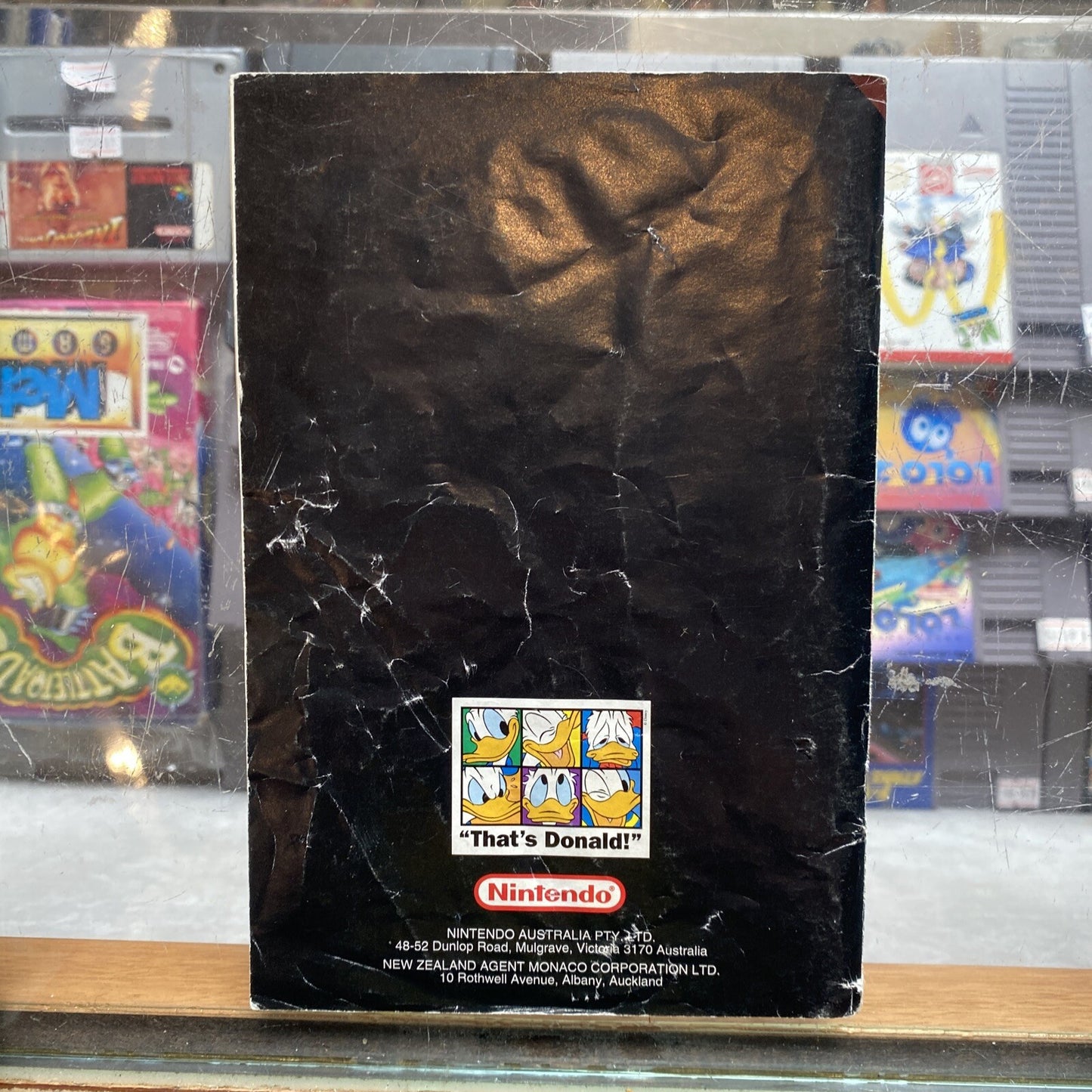 Donald In Maui Mallard Super Nintendo SNES Game In Box + Manual PAL AUS • Boxed