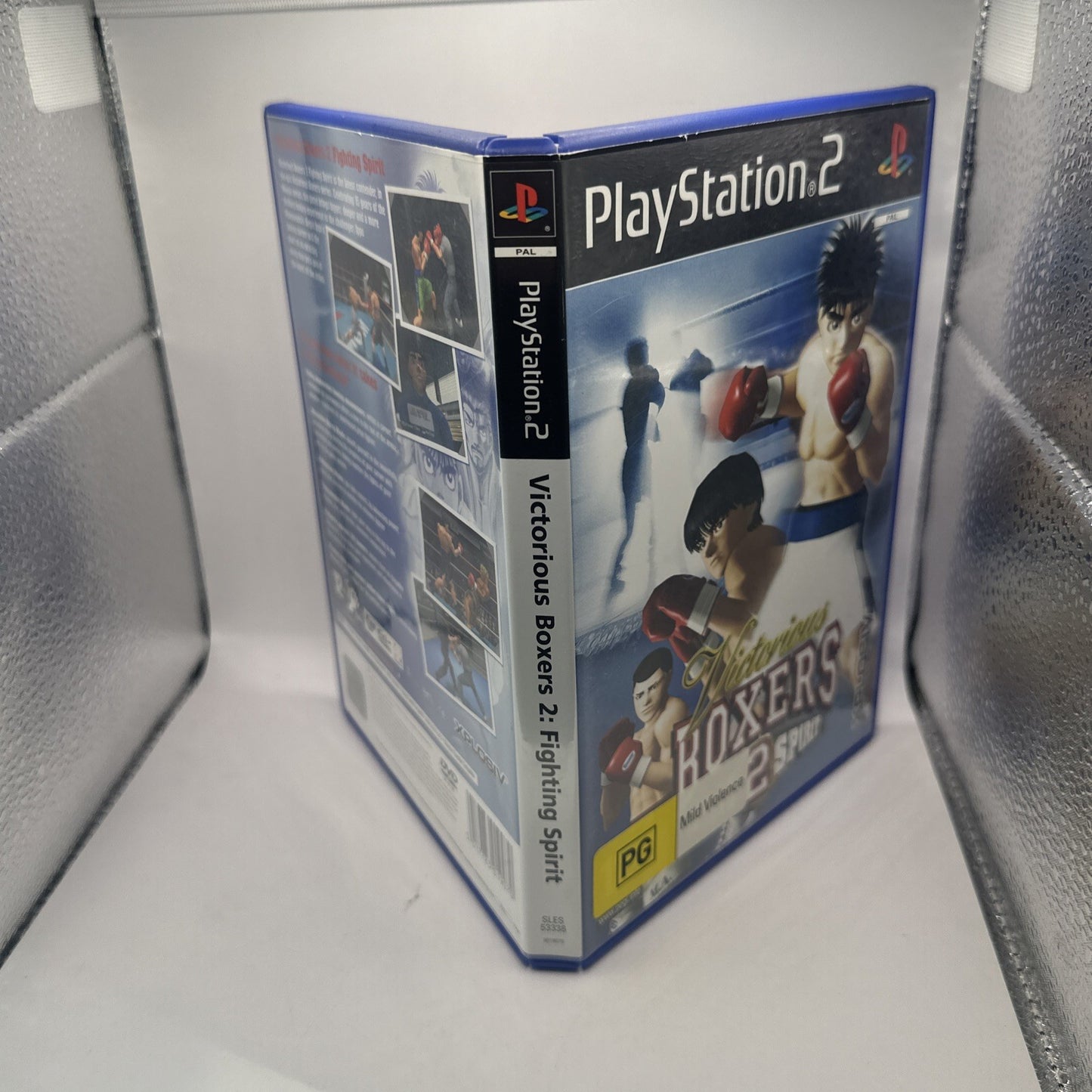 Victorious Boxers 2: Fighting Spirit • PlayStation 2 PS2 Game + Manual PAL 2005