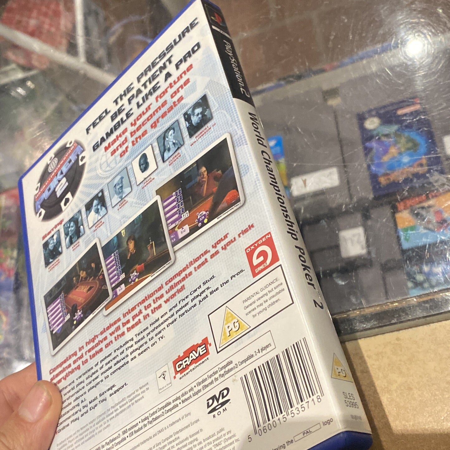 World Championship Poker 2 PS2 Game PAL (2006) PlayStation 2 Gambling Games