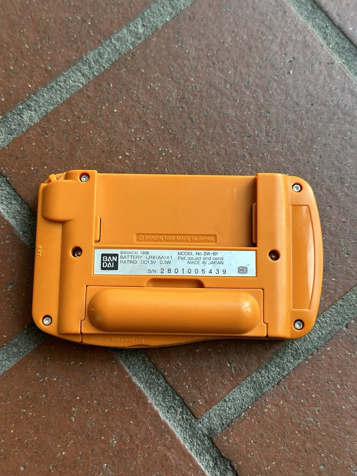 Bandai WonderSwan Console • Chocobo Final Fantasy Limited Edition Yellow SW-001