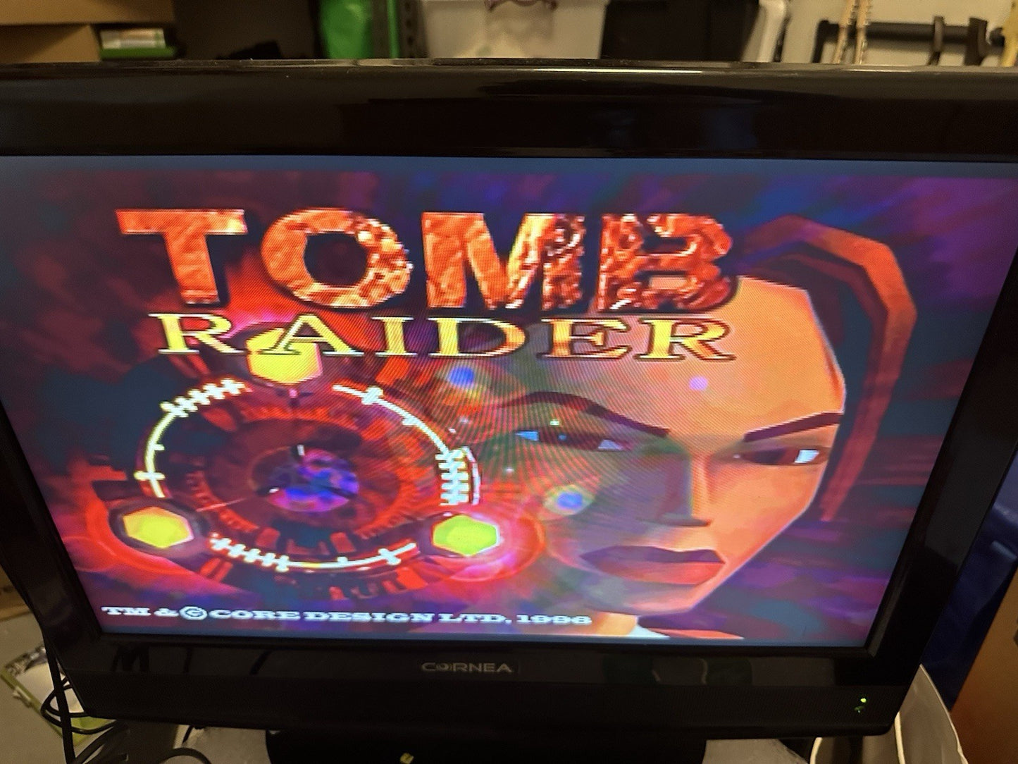 Tomb Raider • Sega Saturn Game + Manual (1996) PAL • Complete • Lara Croft Eidos