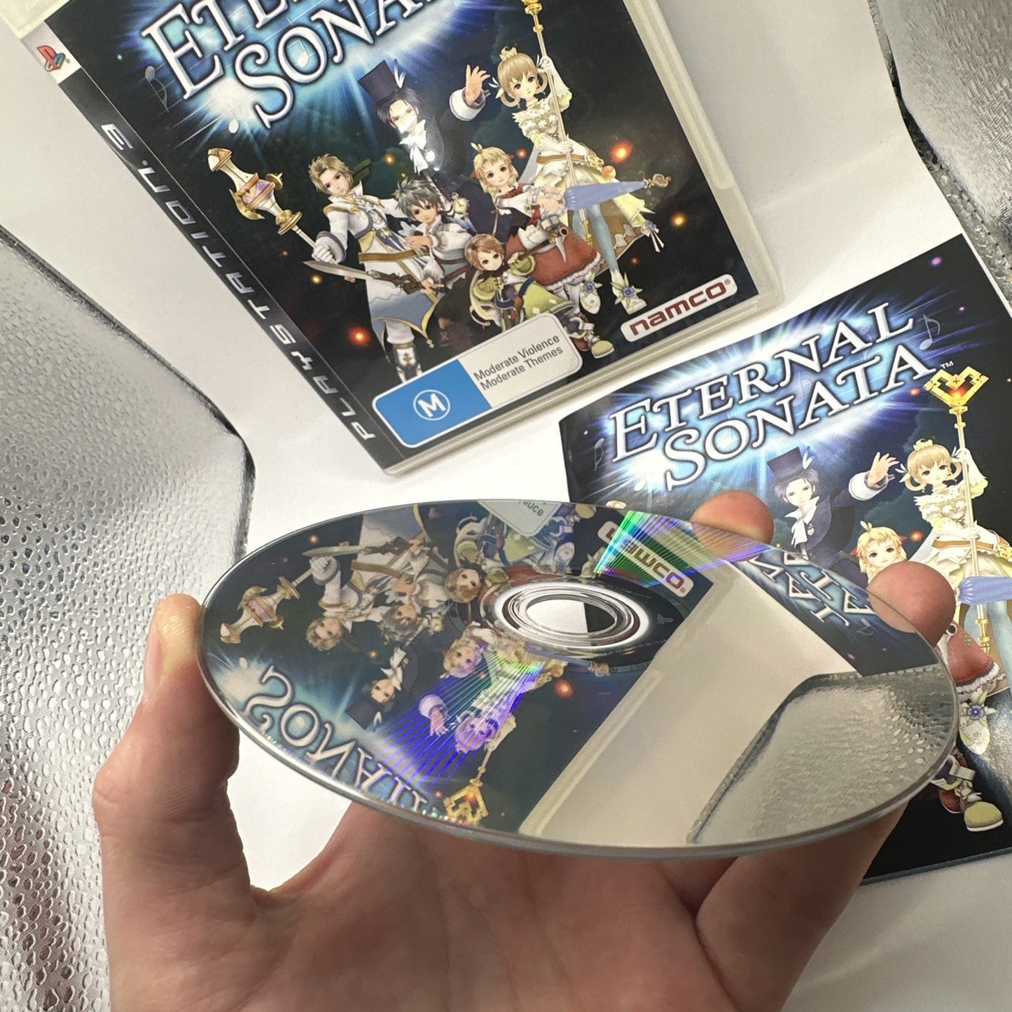 Eternal Sonata • PlayStation 3 PS3 Game + Manual (2009) Australian Release • AUS