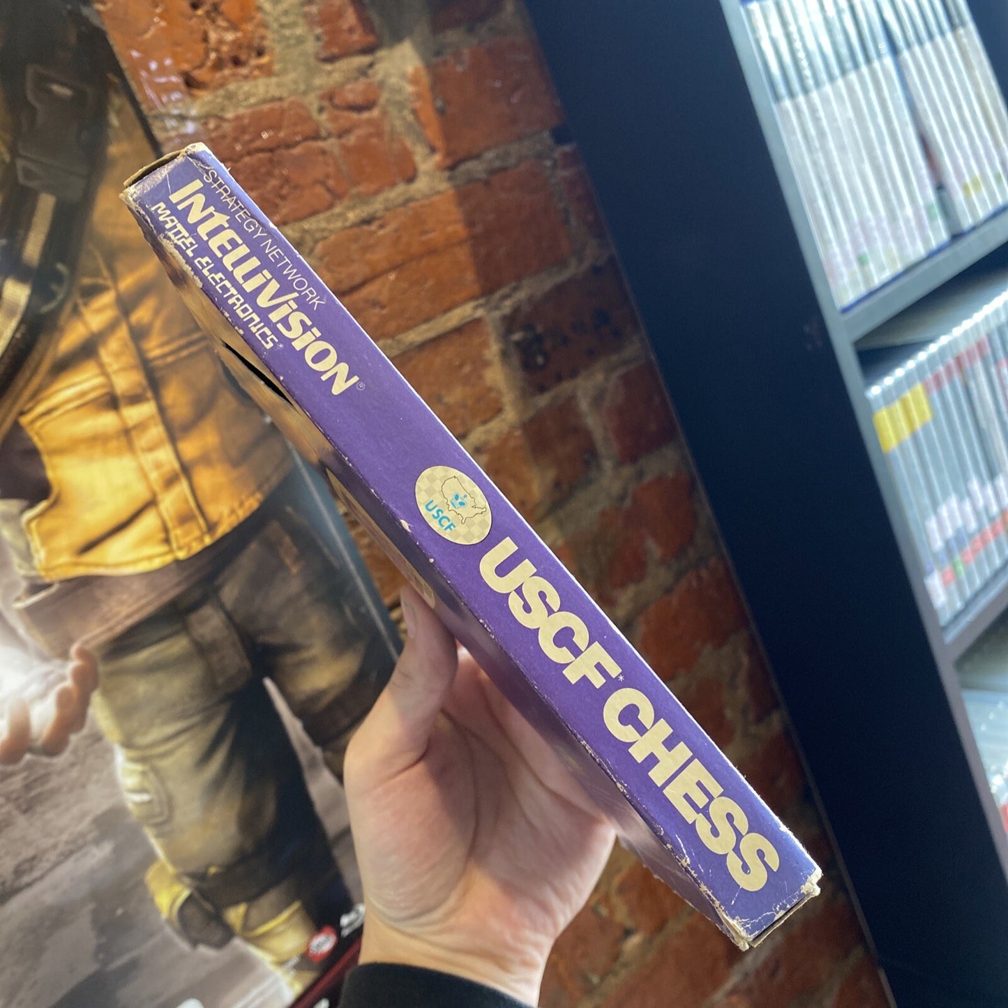 USCF Chess Intellivision Game In Box (1982) Only 1 Overlay Included • BOXED