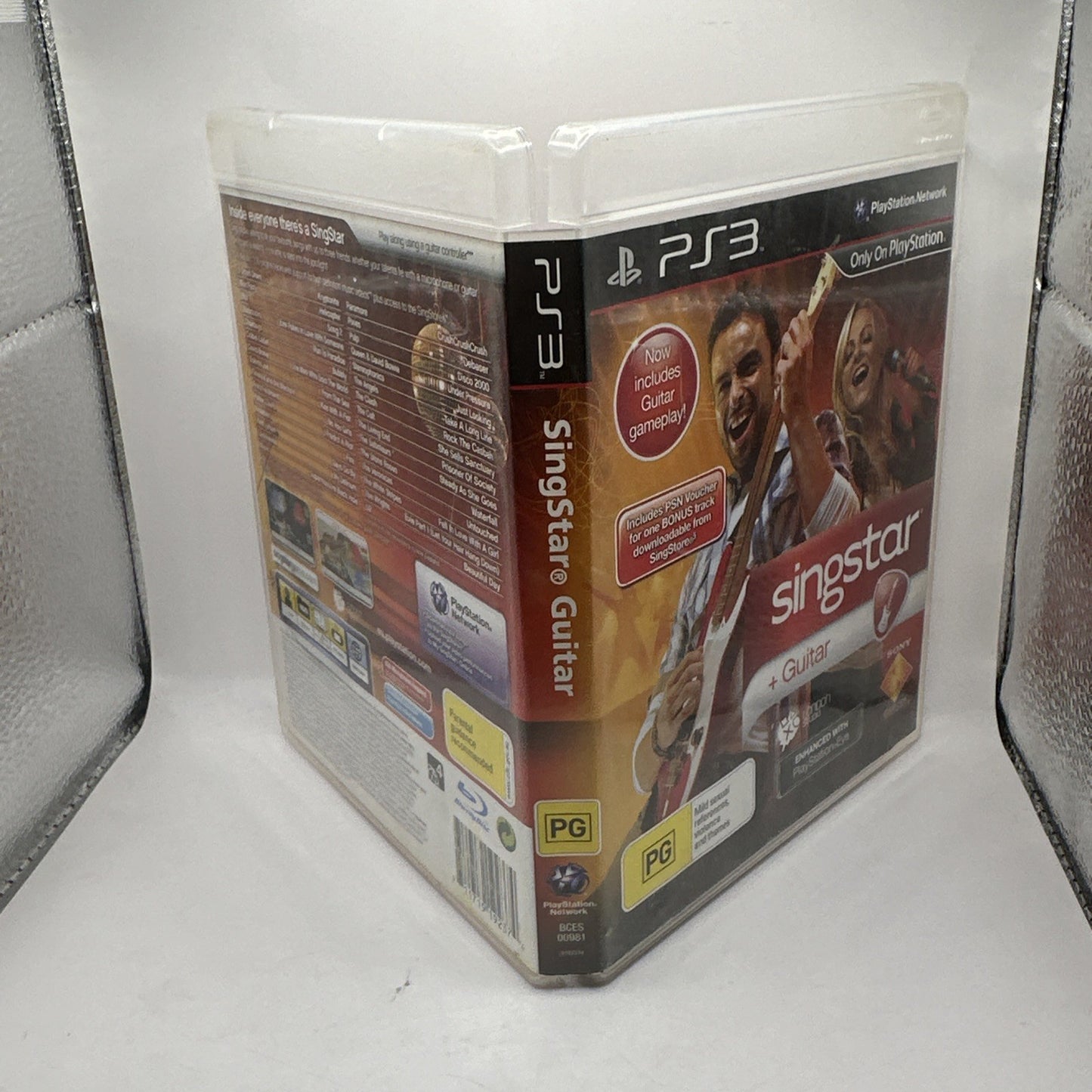 SingStar Guitar • PlayStation 3 PS3 Game + Manual (2010) Singing Karaoke CIB AUS