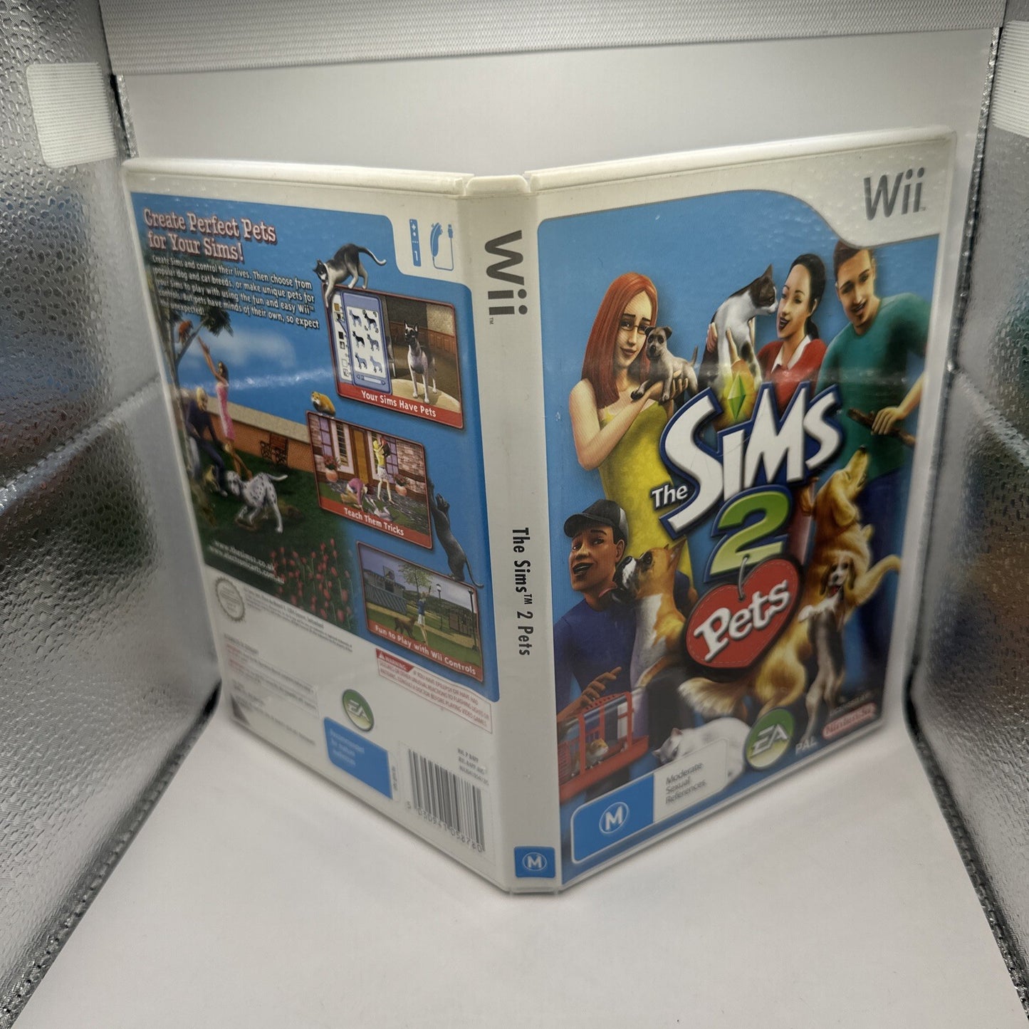The Sims 2: Pets • Nintendo Wii Game + Manual (2007) PAL AUS • Complete CIB • EA
