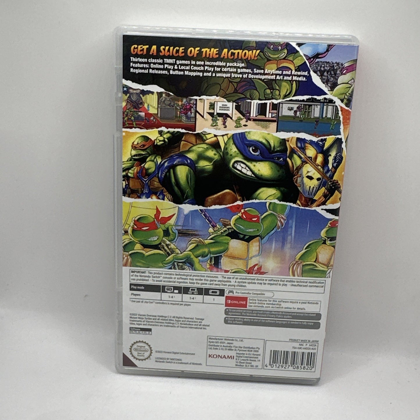 Teenage Mutant Ninja Turtles: The Cowabunga Collection • Nintendo Switch (2022)