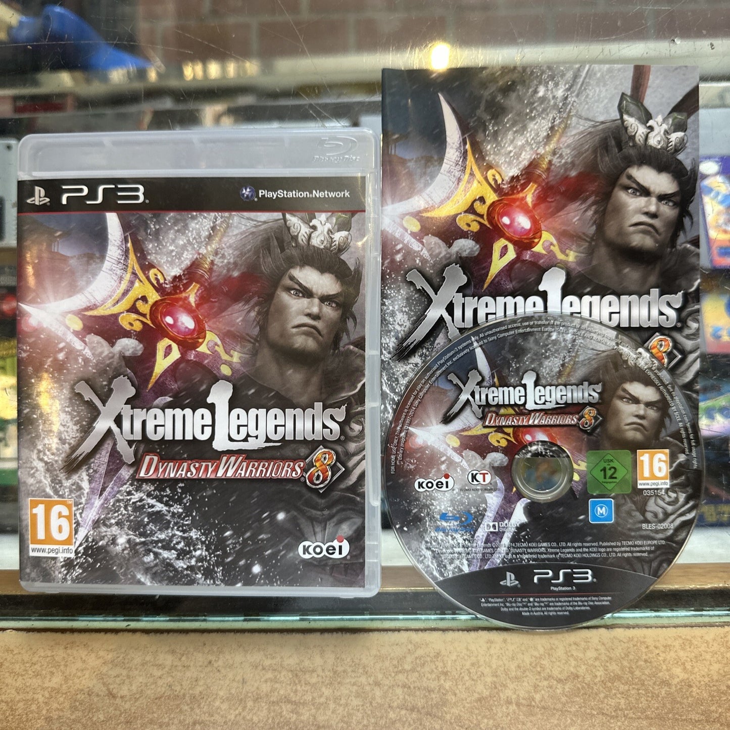 Dynasty Warriors 8: Xtreme Legends • PlayStation 3 PS3 Game + Manual (2014) Koei