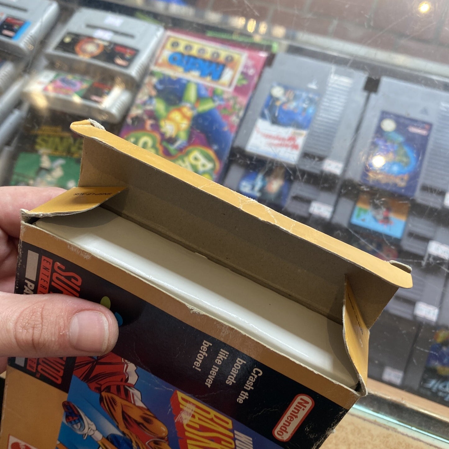 World League Basketball Super Nintendo Game In Box (1992) PAL Mattel SNES Boxed