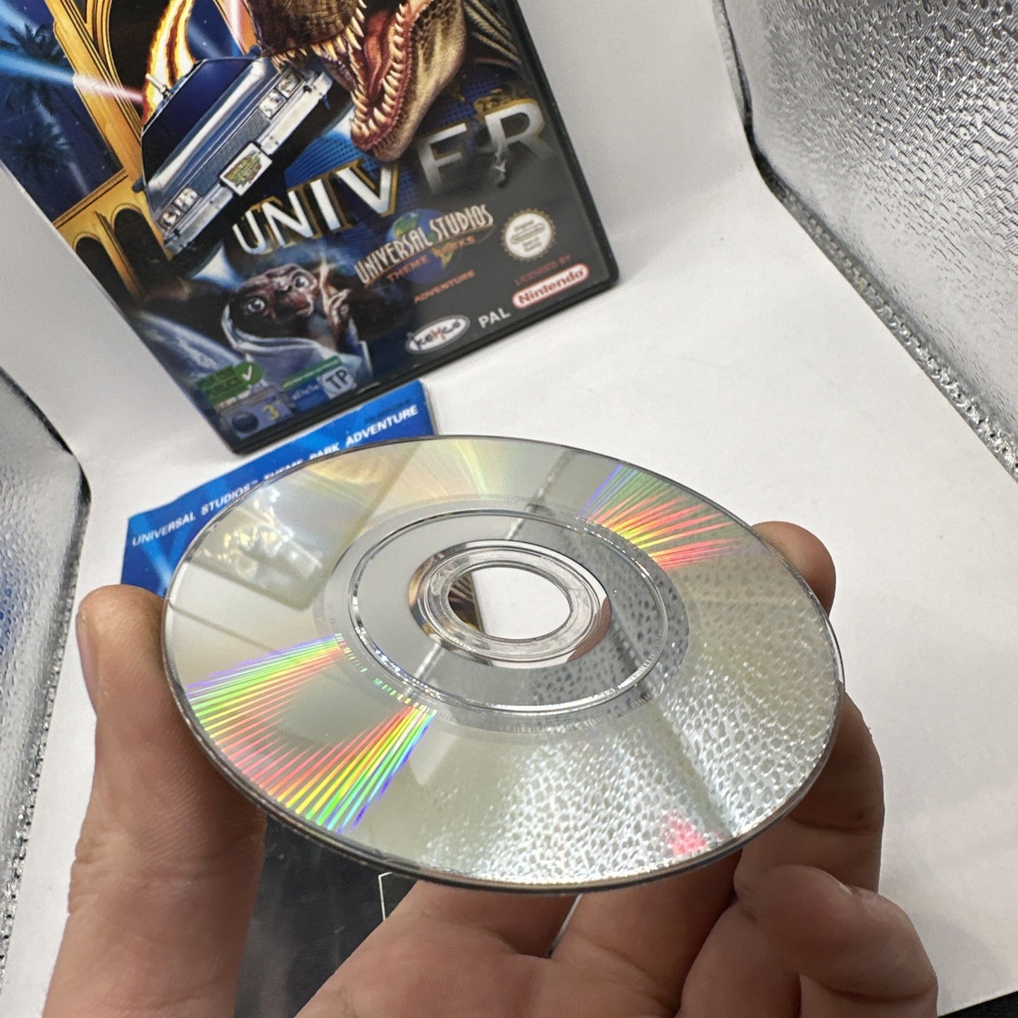 Universal Studios Theme Parks Adventure • Nintendo Gamecube + Manual (2002) PAL