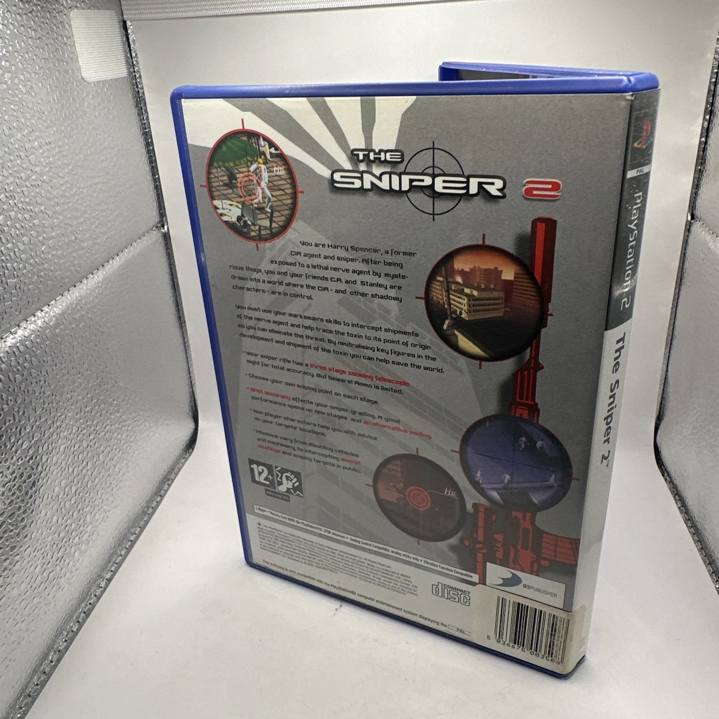 The Sniper 2 • Sony PlayStation 2 PS2 Game + Manual (2003) PAL Complete • Midas