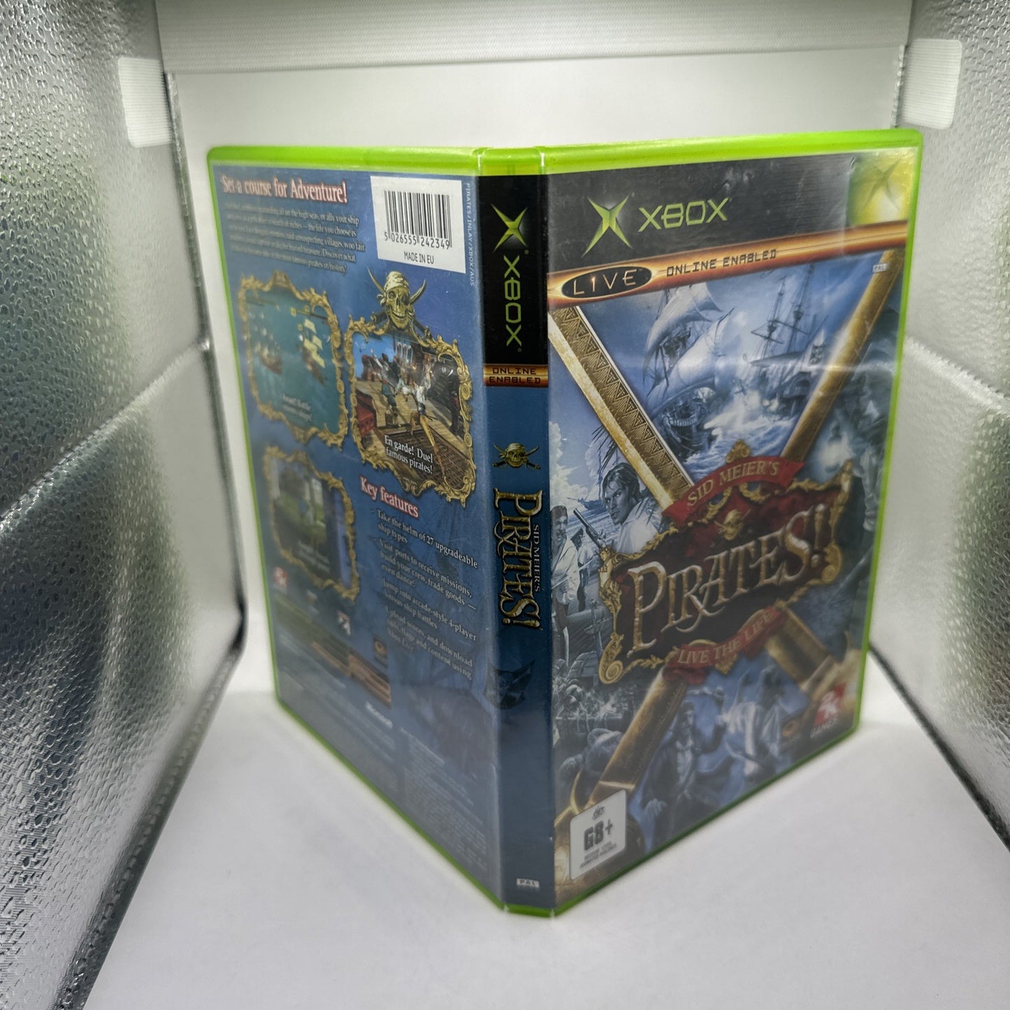 Sid Meier’s Pirates!: Live The Life • Xbox Original Game + Manual (2005) PAL AUS
