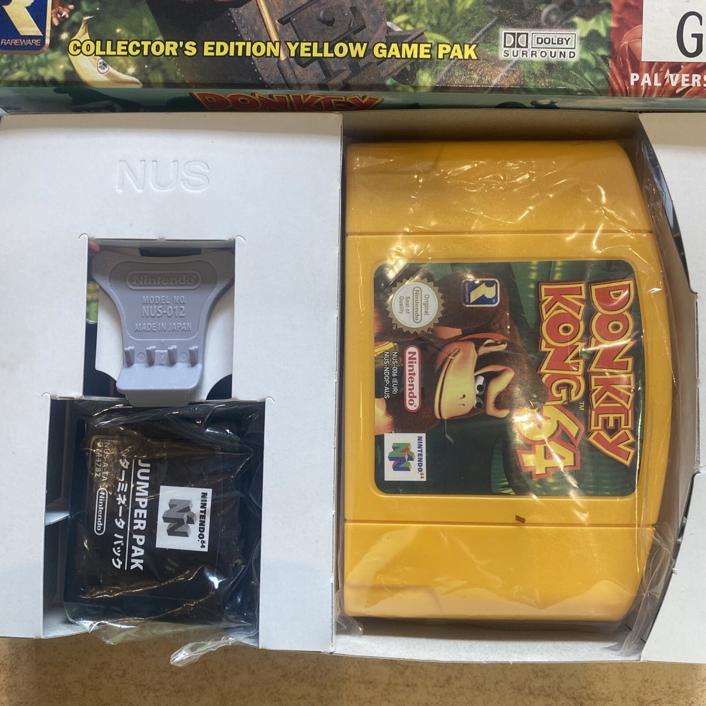 Donkey Kong 64 Nintendo 64 N64 Game In Box + Manual PAL (1999) Boxed VGC!!!