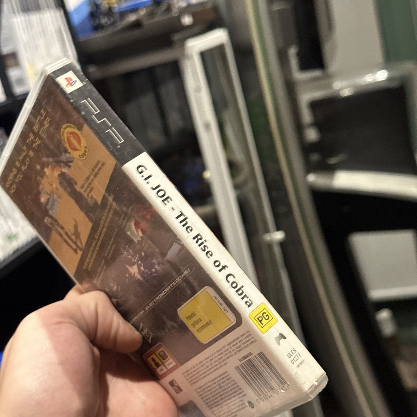 G.I. Joe • The Rise of Cobra PSP PlayStation Portable Game + Manual (2009) GI