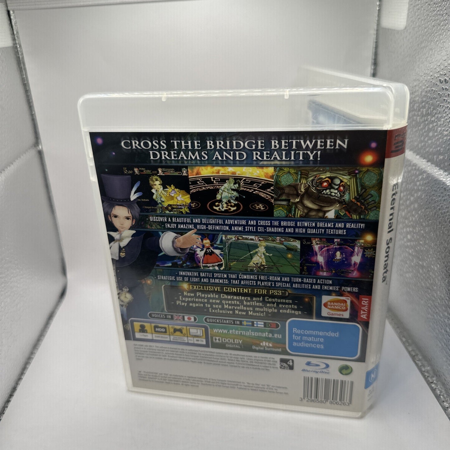Eternal Sonata • PlayStation 3 PS3 Game + Manual (2009) Australian Release • AUS