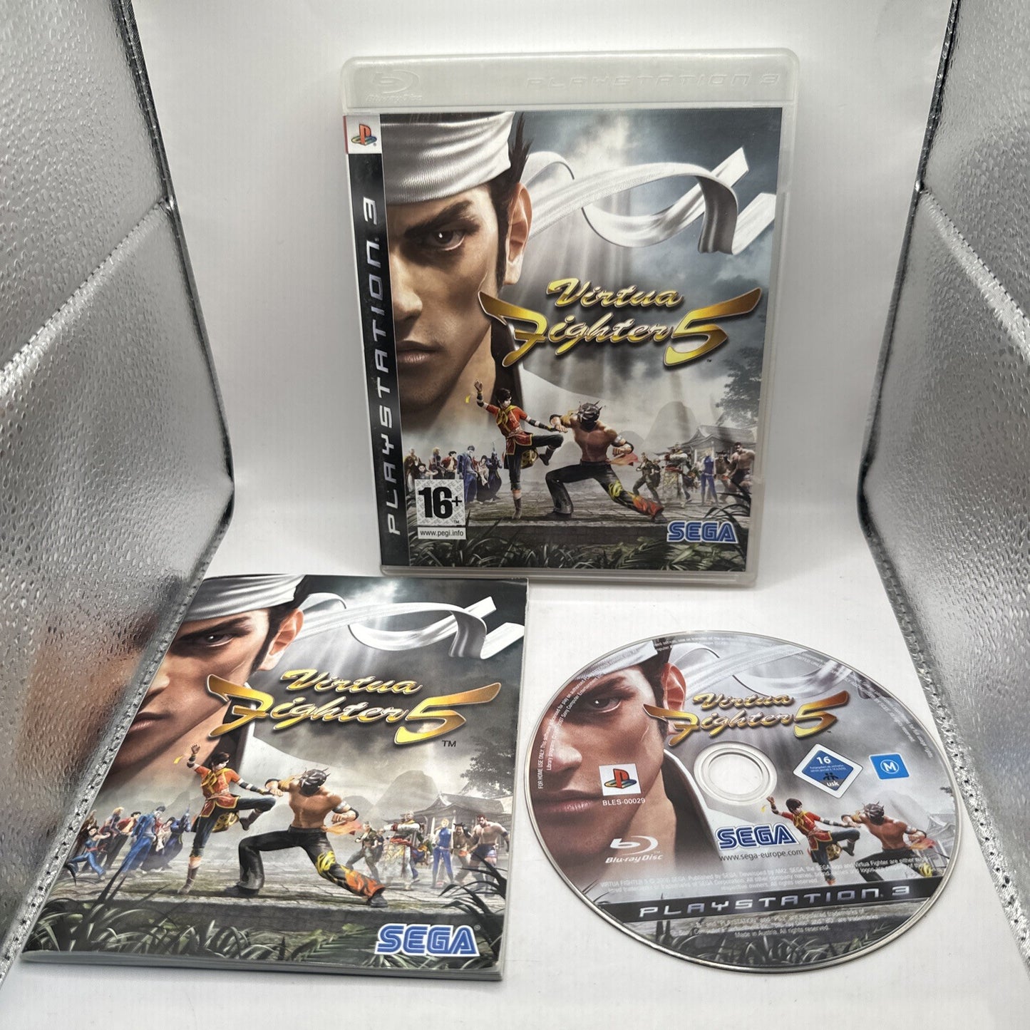 Virtua Fighter 5 • Playstation 3 PS3 Game + Manual (2007) SEGA • Complete CIB