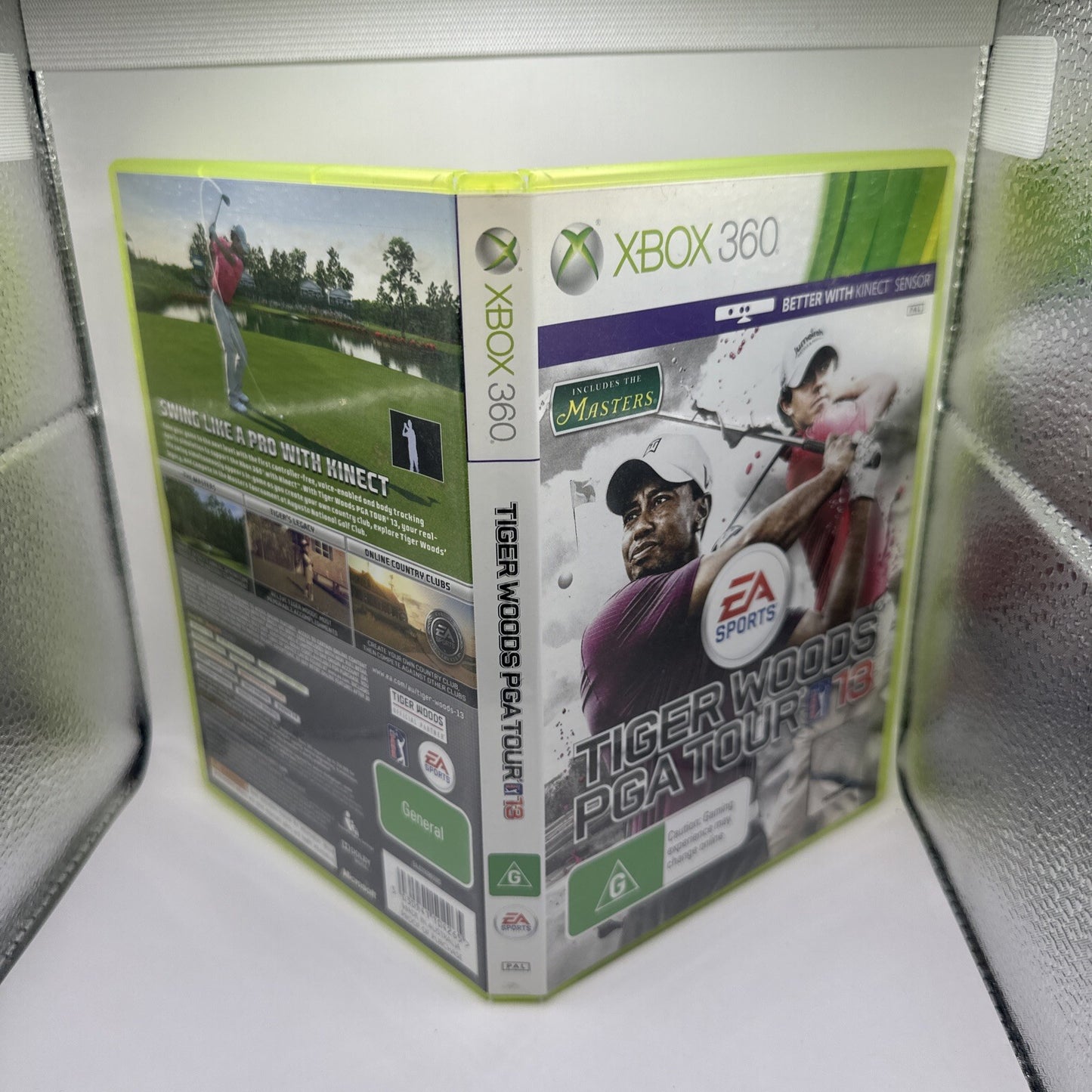 Tiger Woods PGA Tour 13 • Xbox 360 Game (2012) Complete CIB • 2013 Golf Masters