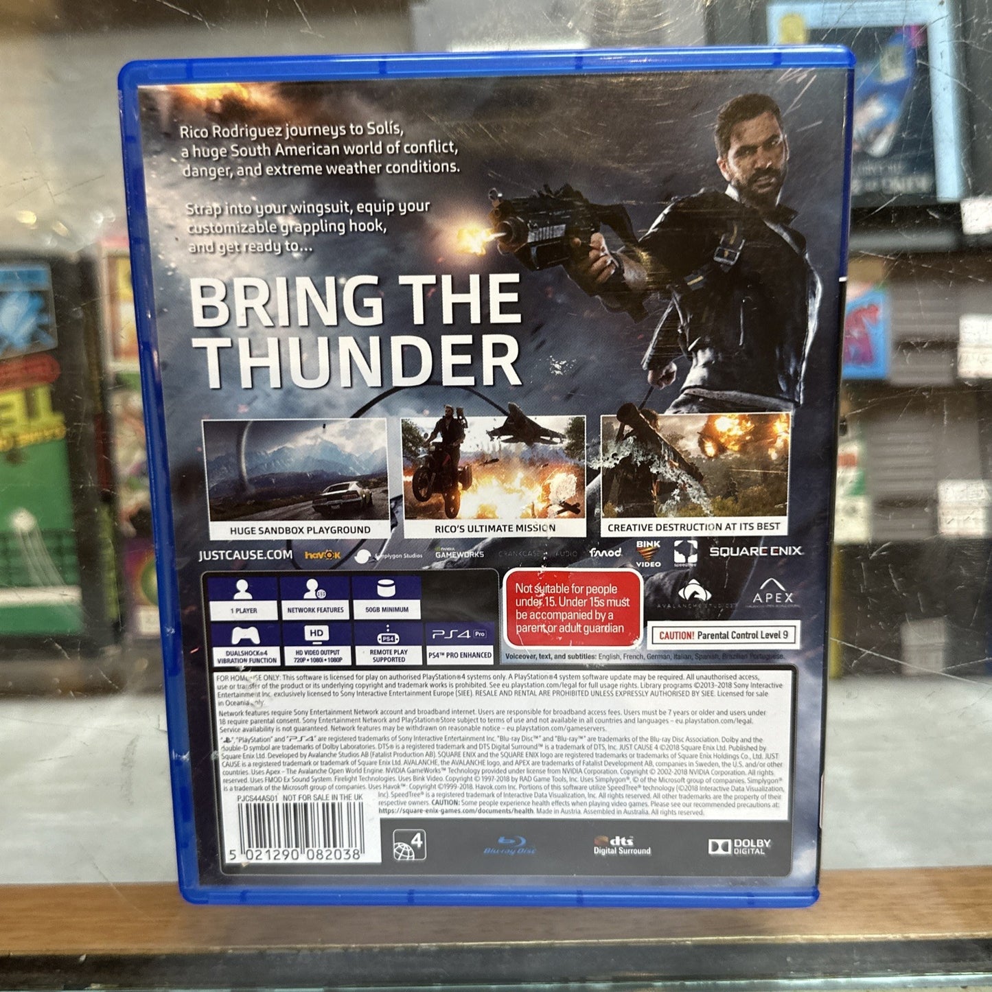 Just Cause 4 • Sony PlayStation 4 PS4 Game (2018) AUS • Square Enix • Complete