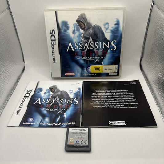 Assassin's Creed Altair's Chronicles • Nintendo DS Game + Manual (2007) Complete