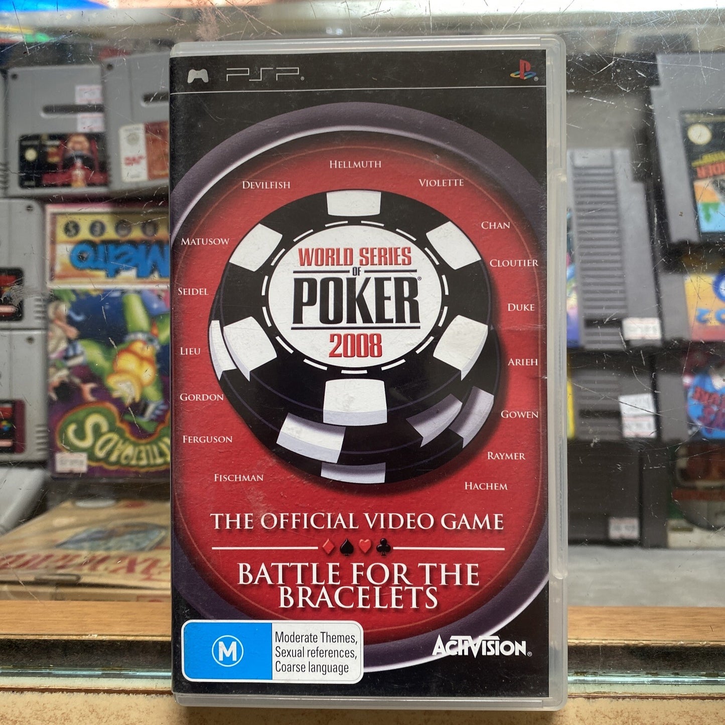 World Series of Poker 2008 - Sony PSP PlayStation Portable Game