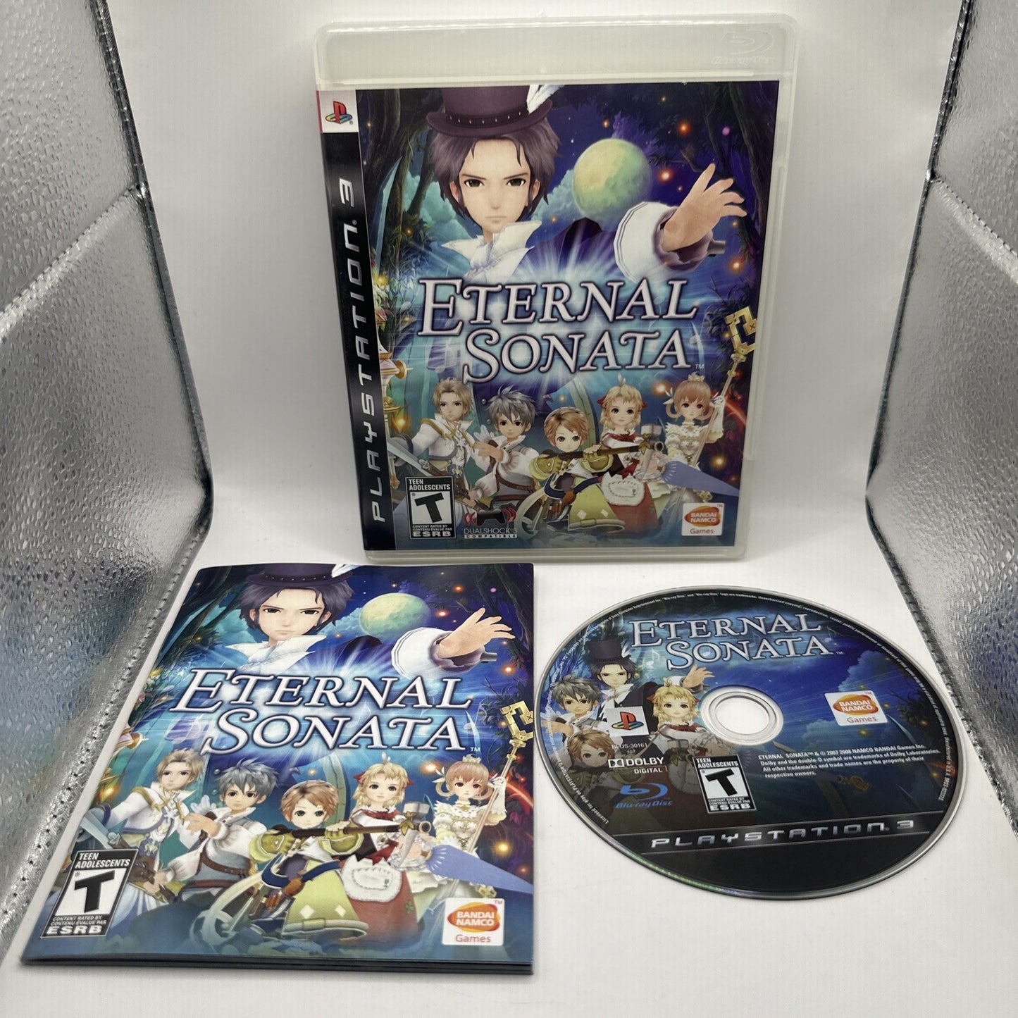 Eternal Sonata • Playstation 3 PS3 Game + Manual (2007) Complete • REGION FREE