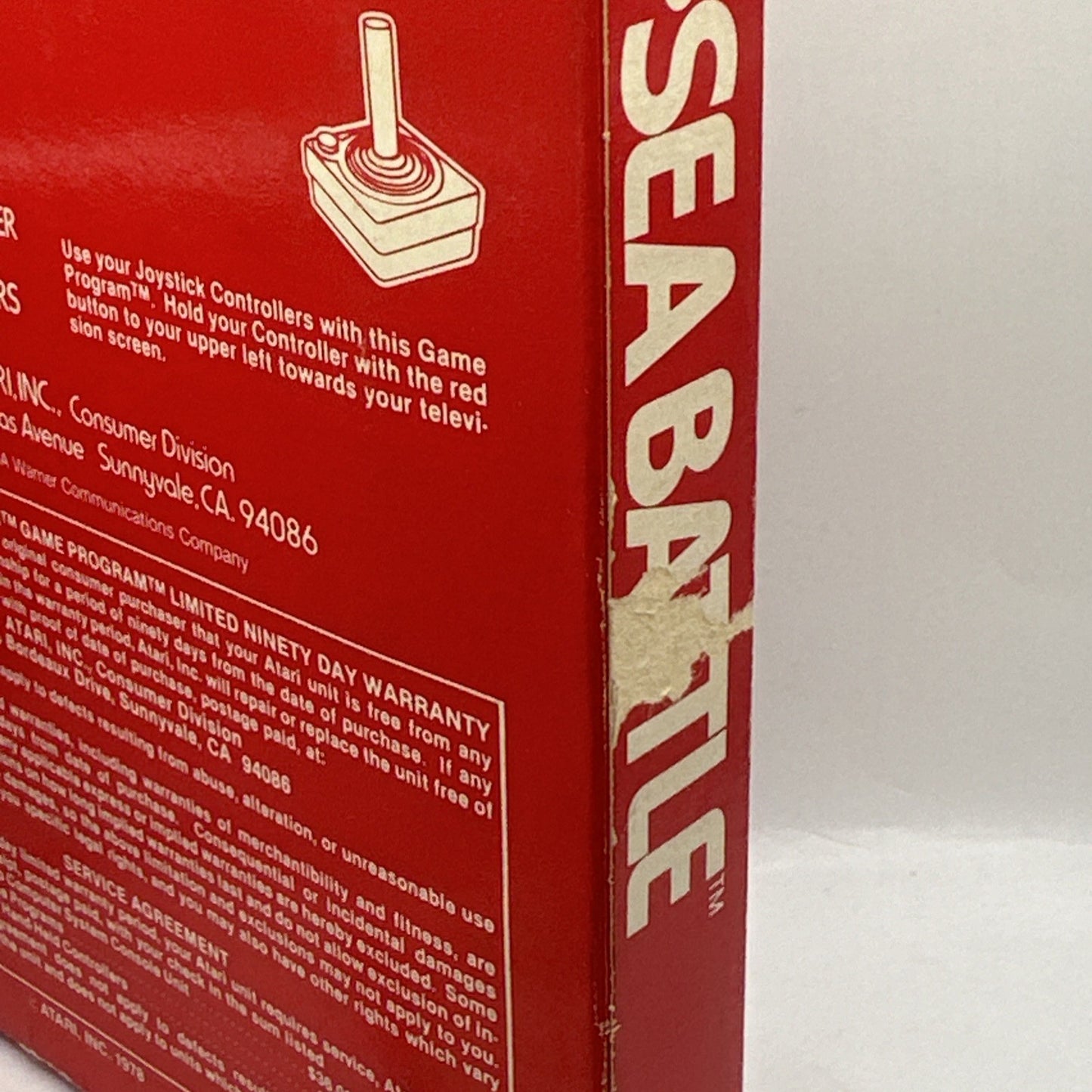 Air-Sea Battle • Atari 2600 Game In Box + Manual (1978) Boxed Complete CIB