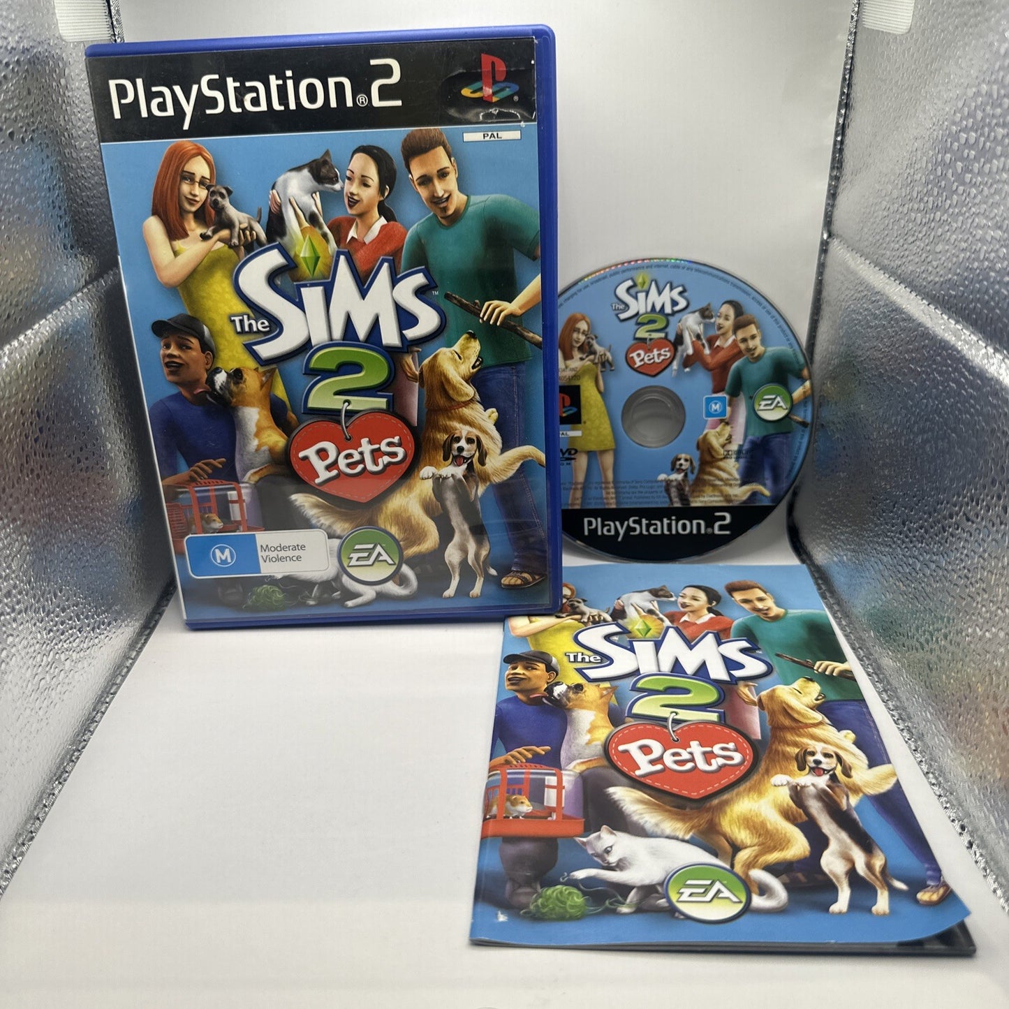 The Sims 2 Pets • PlayStation 2 PS2 Game + Manual (2006) PAL AUS • Complete CIB