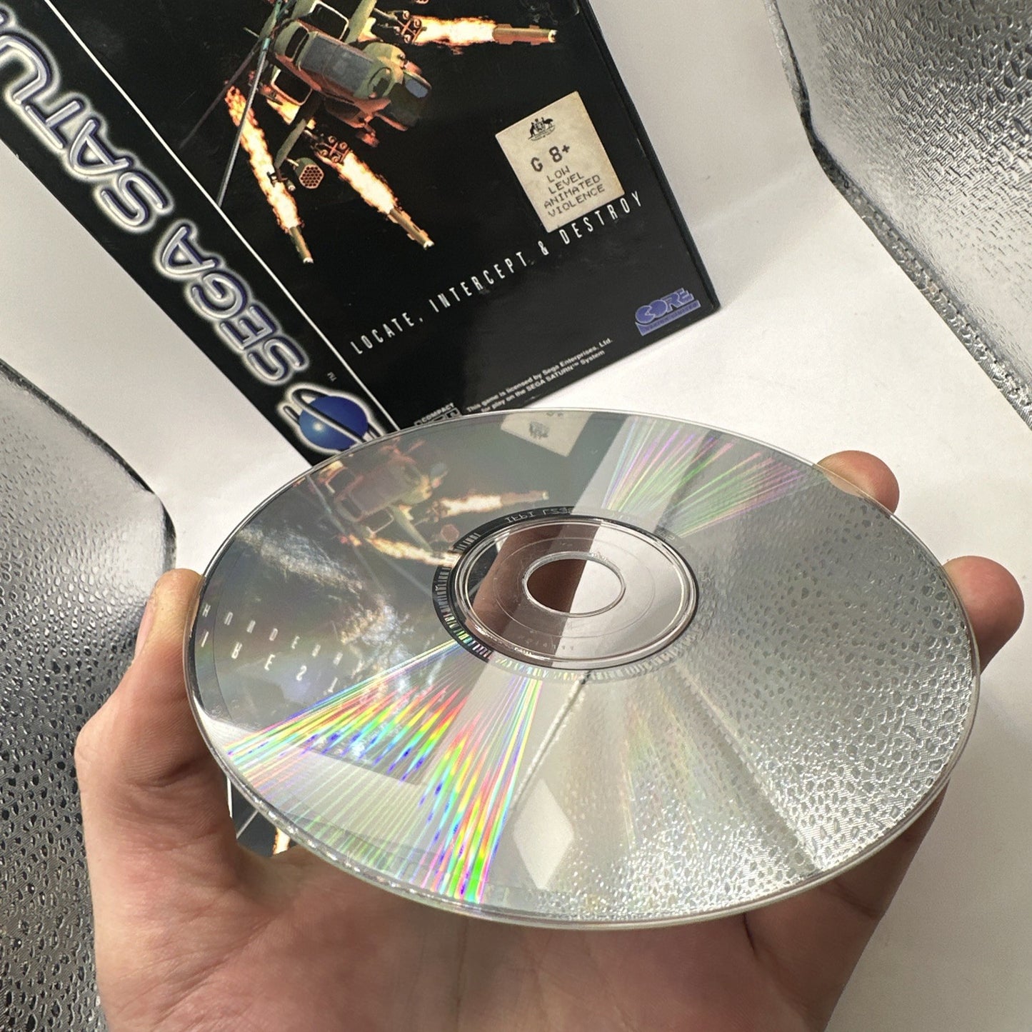 Firestorm Thunderhawk 2 • Sega Saturn Game + Manual (1995) PAL • Complete CIB